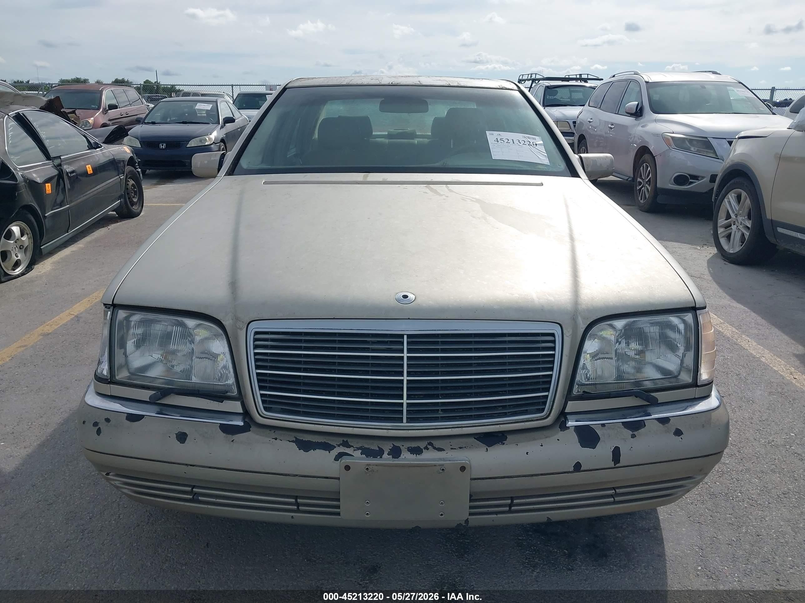 1999 Mercedes-benz S 420   Cream vin: WDBGA43G0XA423868
