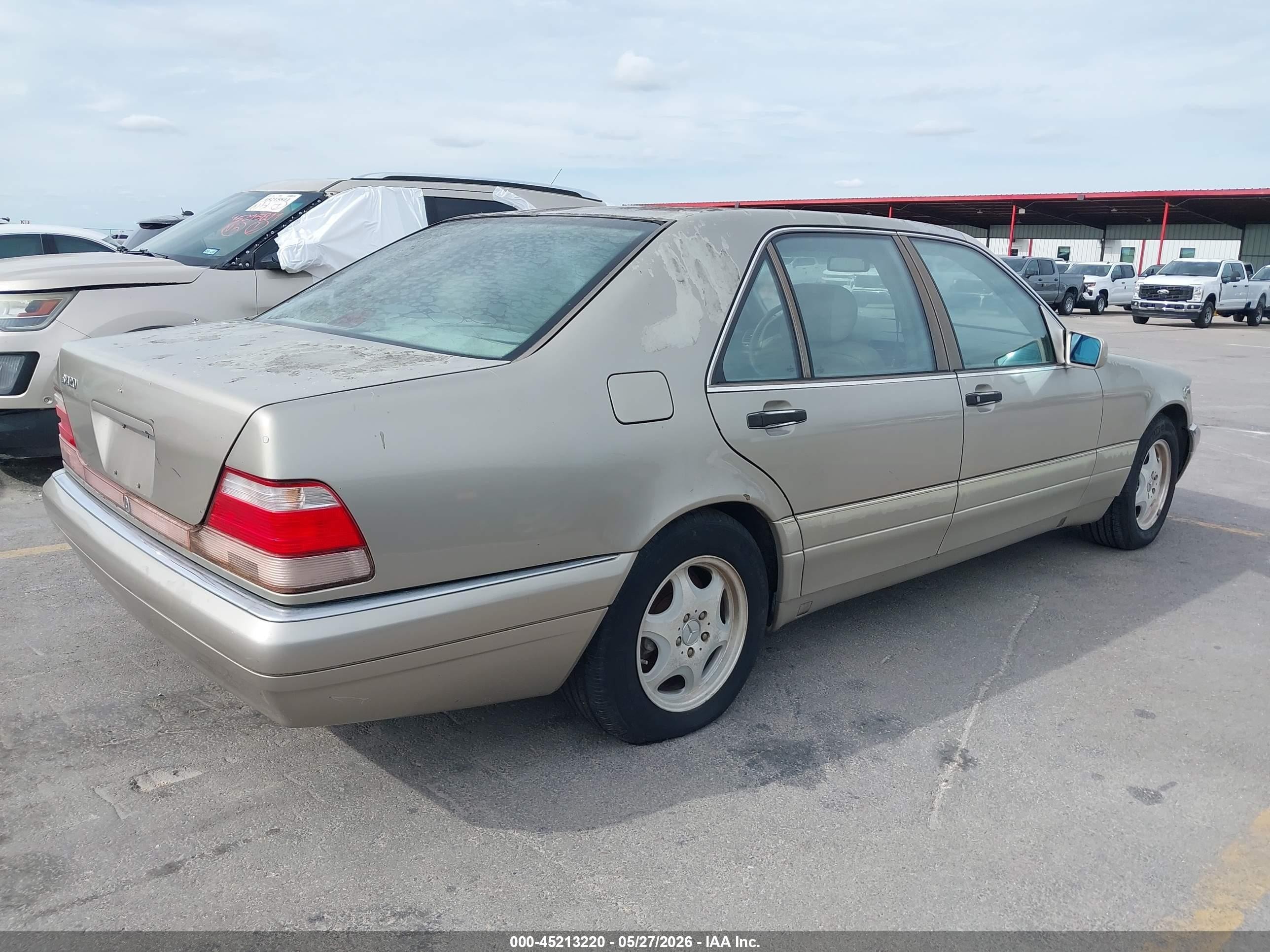 1999 Mercedes-benz S 420   Cream vin: WDBGA43G0XA423868