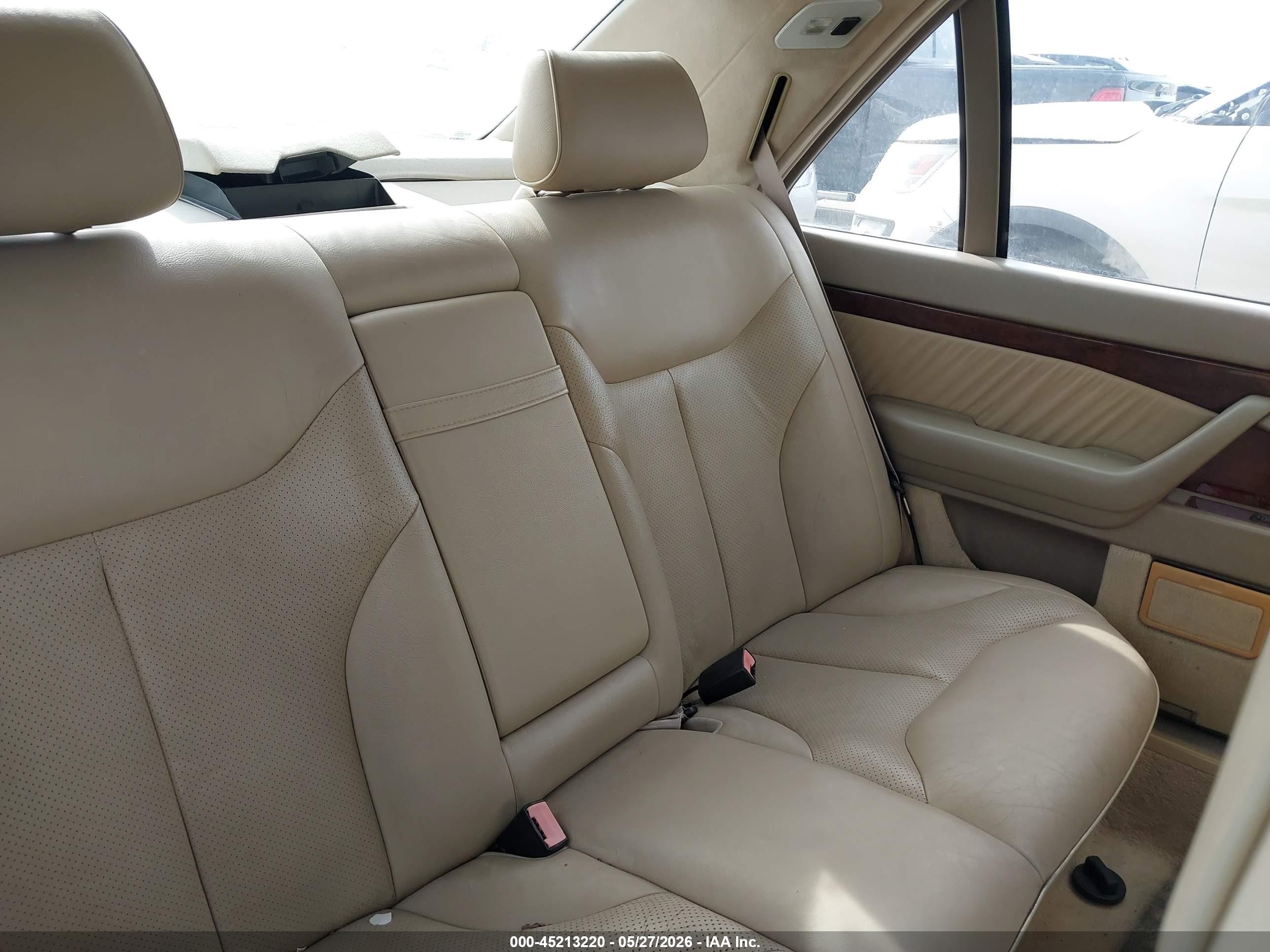 1999 Mercedes-benz S 420   Cream vin: WDBGA43G0XA423868
