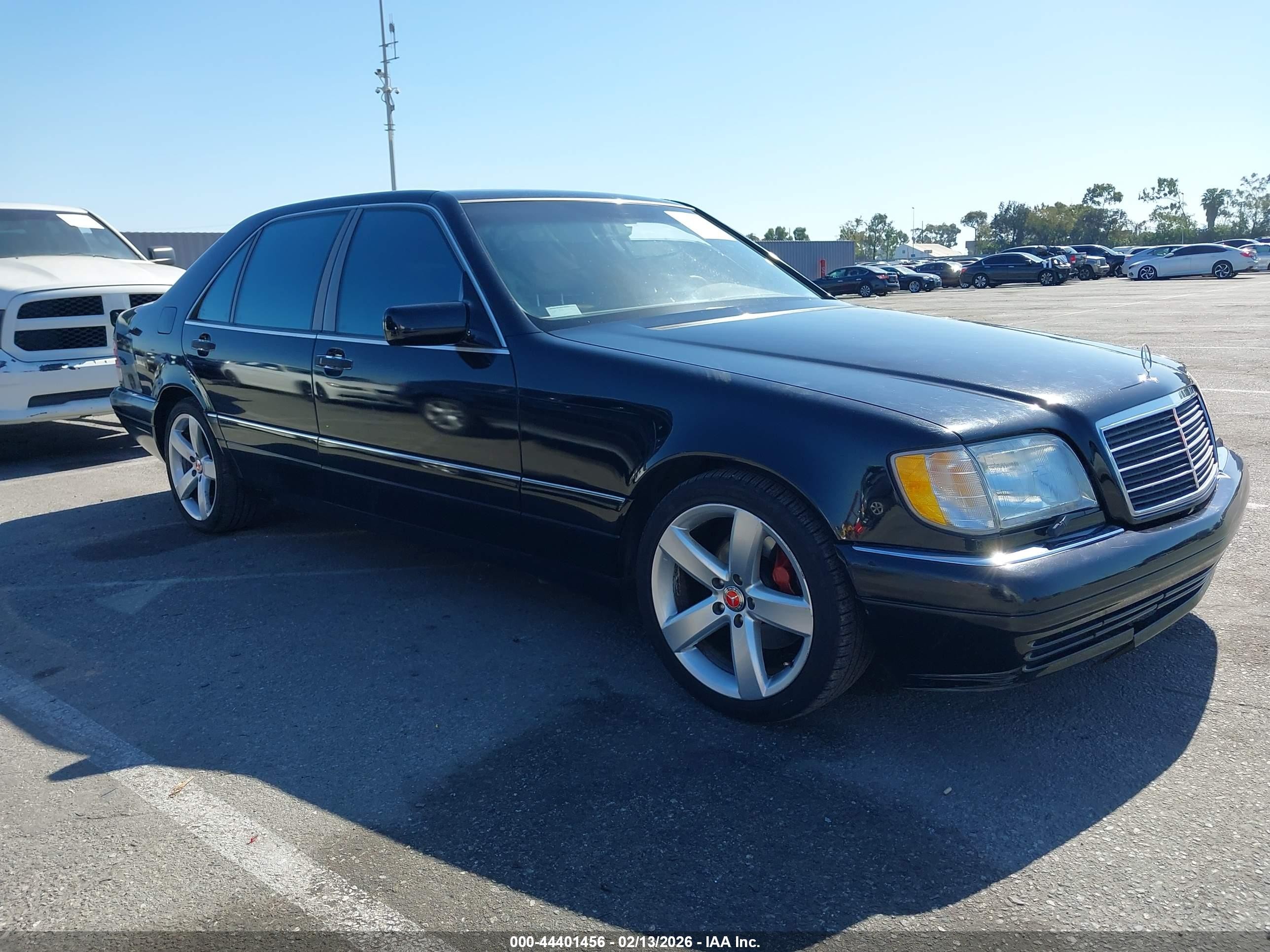 1997 Mercedes-benz S 420   Черный vin: WDBGA43G1VA338132