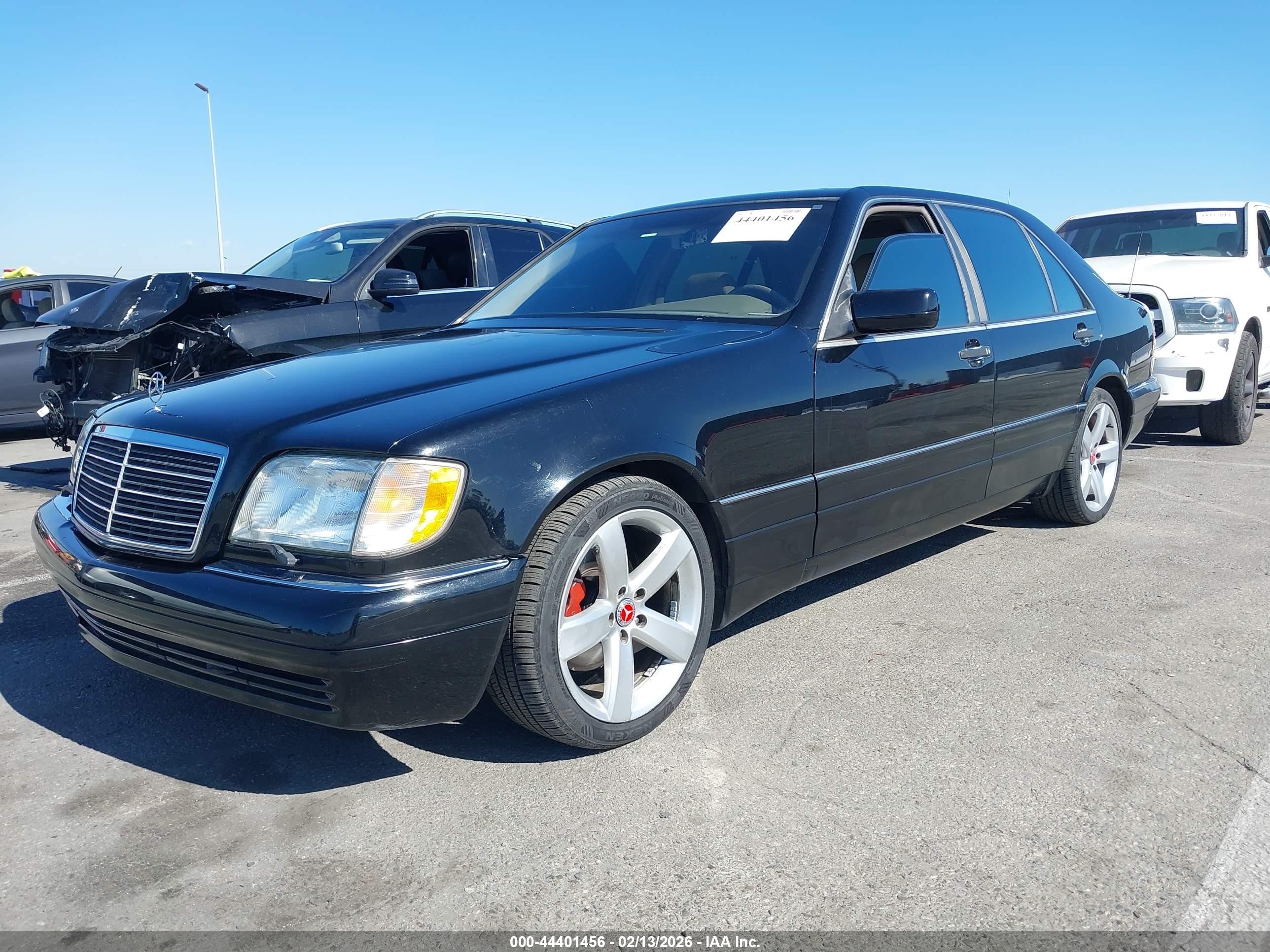 1997 Mercedes-benz S 420   Черный vin: WDBGA43G1VA338132