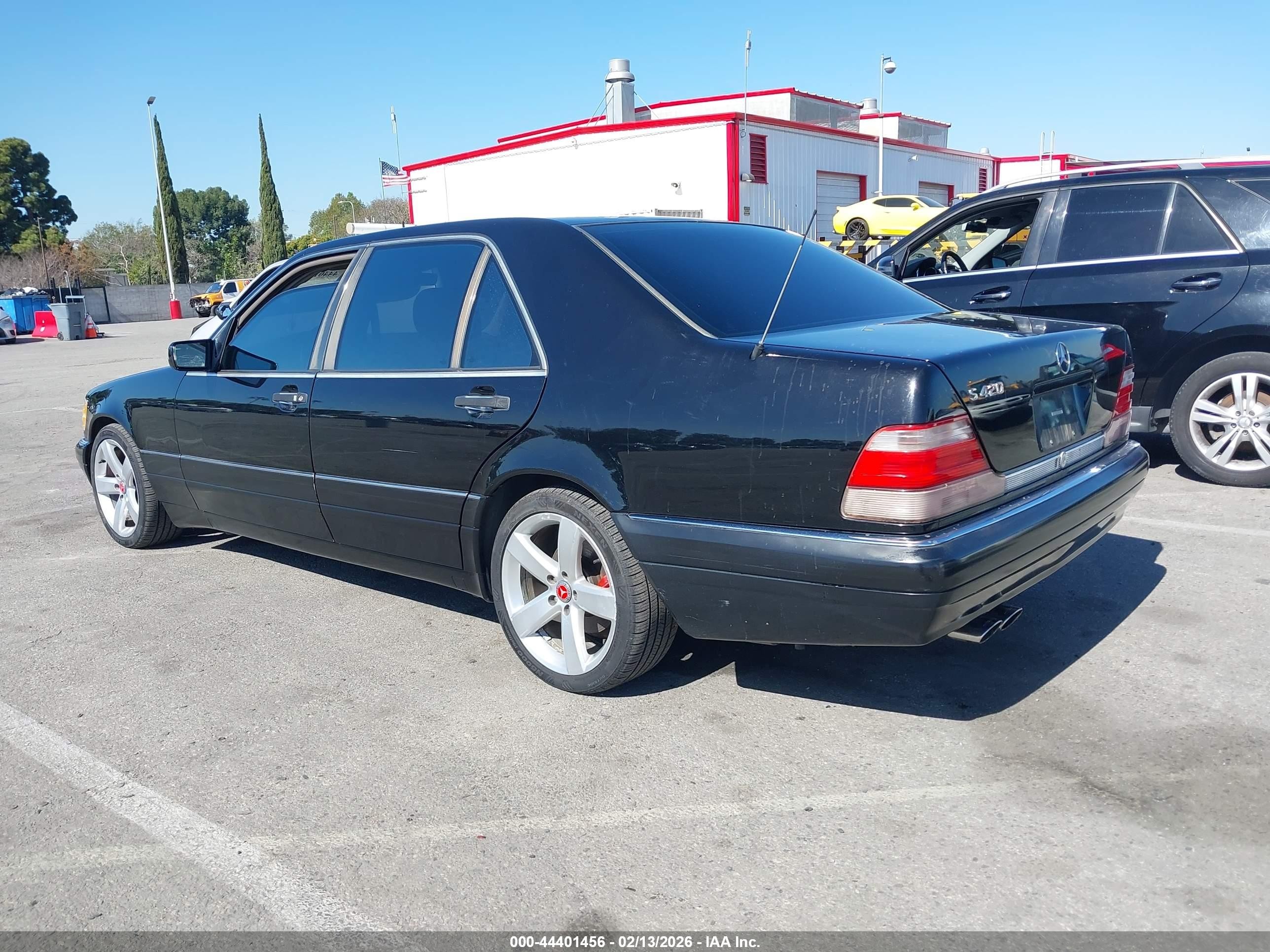 1997 Mercedes-benz S 420   Черный vin: WDBGA43G1VA338132