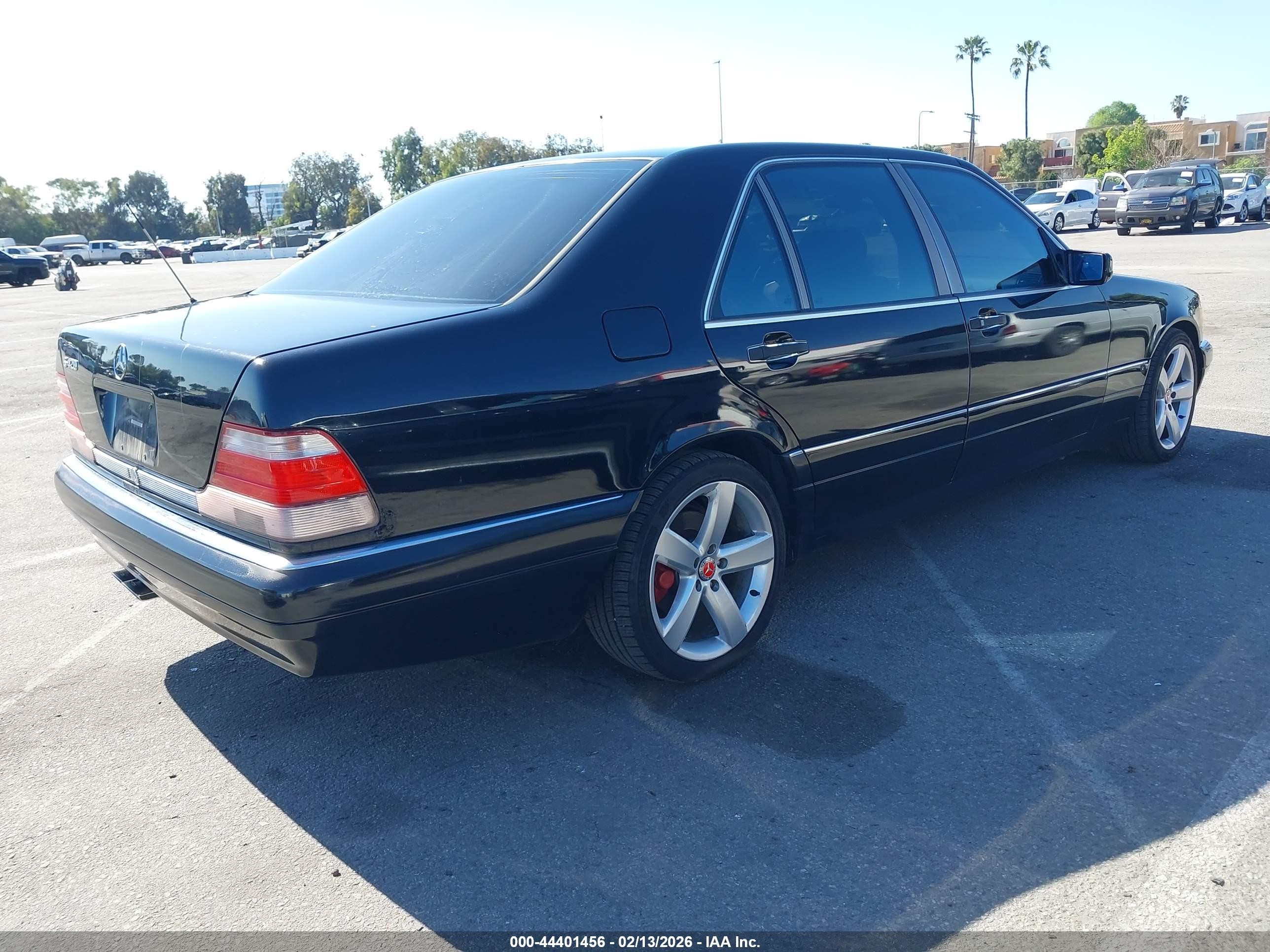 1997 Mercedes-benz S 420   Черный vin: WDBGA43G1VA338132
