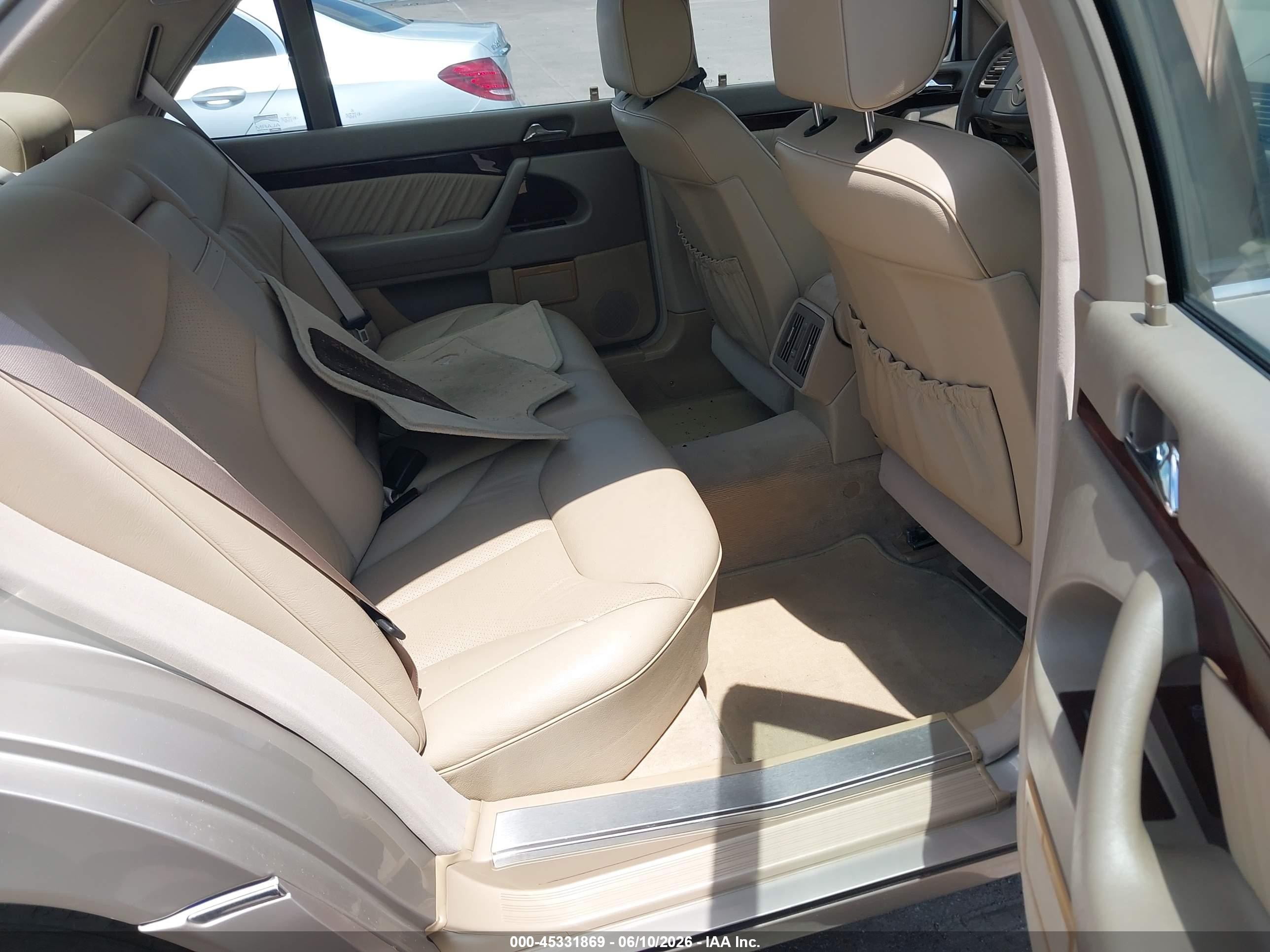 1998 Mercedes-benz S 420   Gold vin: WDBGA43G2WA396042