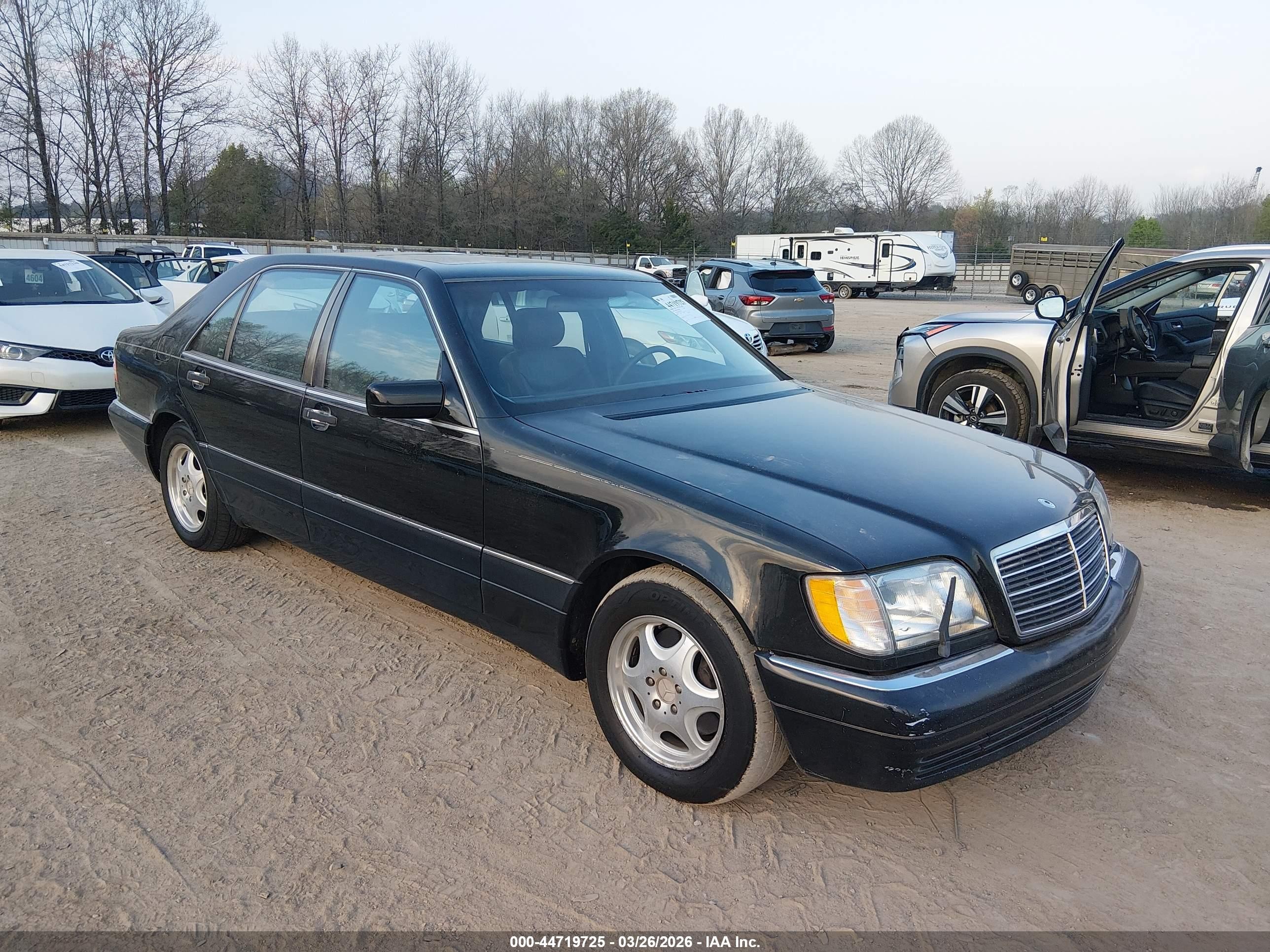 1997 Mercedes-benz S 420   Черный vin: WDBGA43G4VA350954