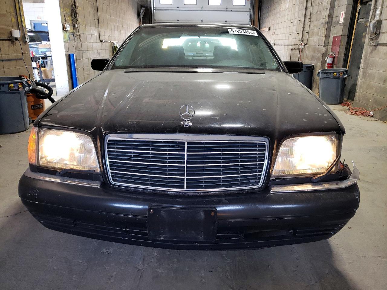 1997 Mercedes-benz S 420 Черный vin: WDBGA43G4VA372467