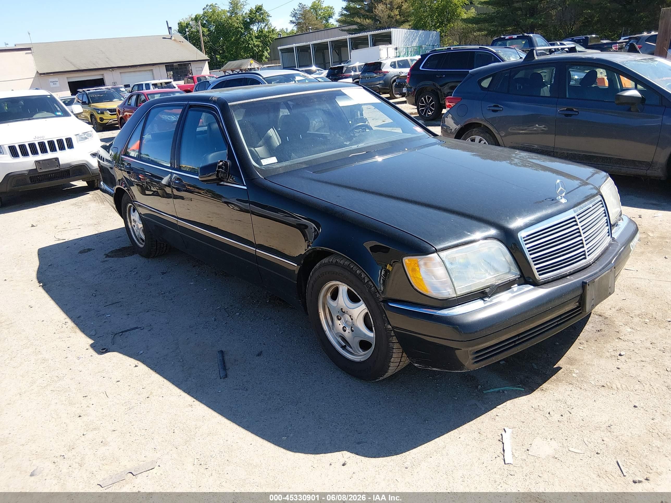 1997 Mercedes-benz S 420   Черный vin: WDBGA43G5VA360456