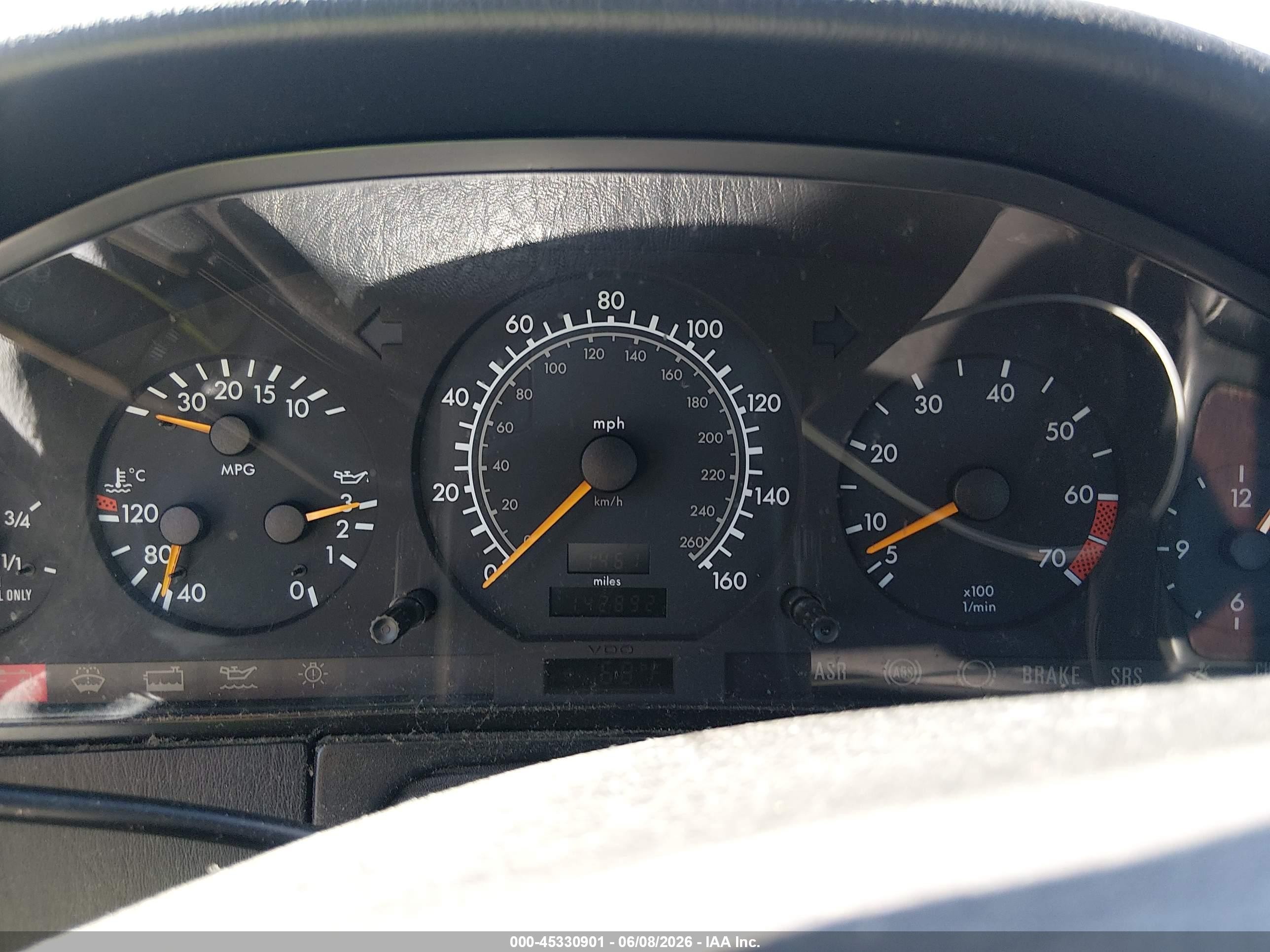 1997 Mercedes-benz S 420   Черный vin: WDBGA43G5VA360456