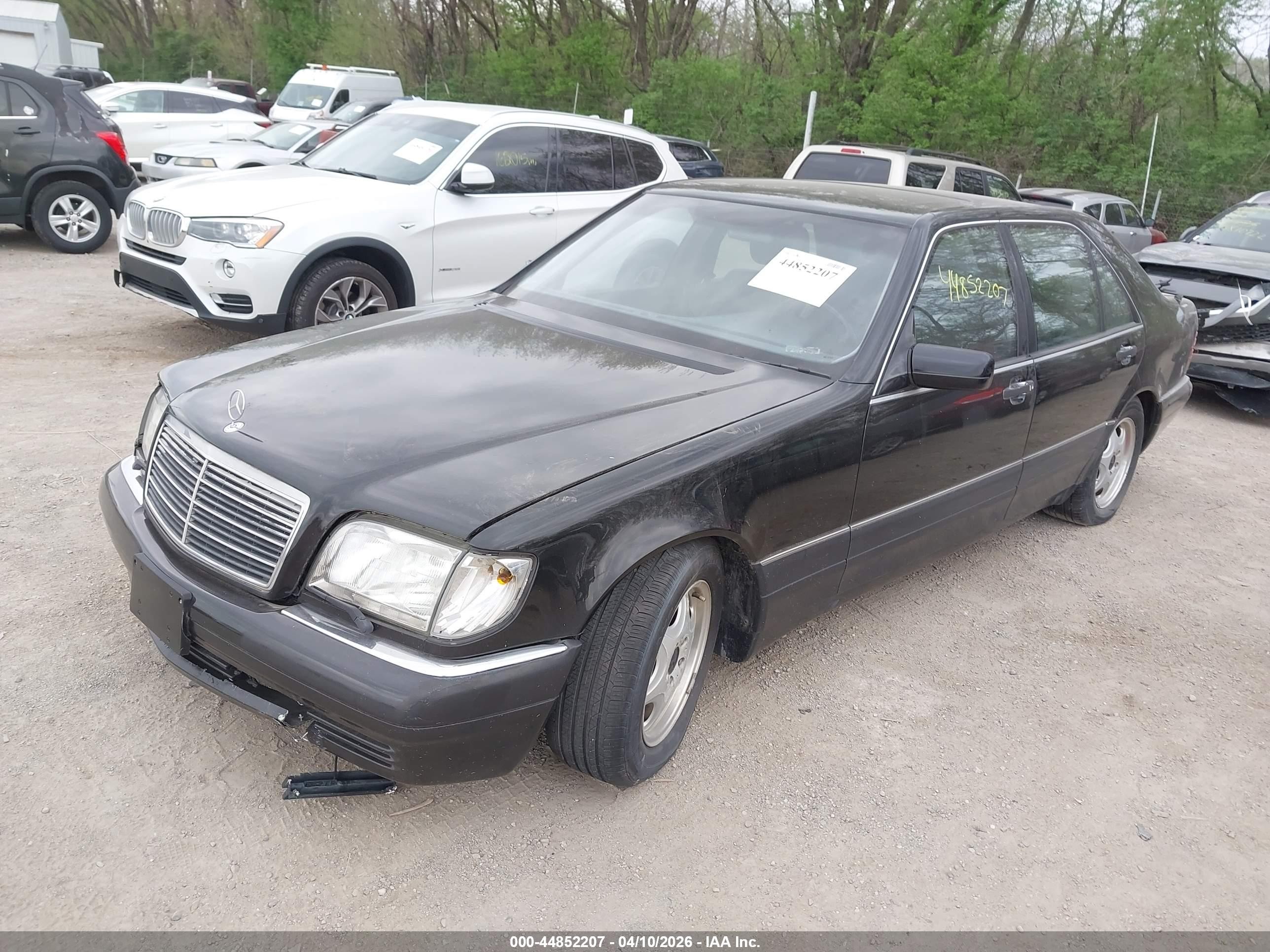 1997 Mercedes-benz S 420   Black vin: WDBGA43G5VA368153