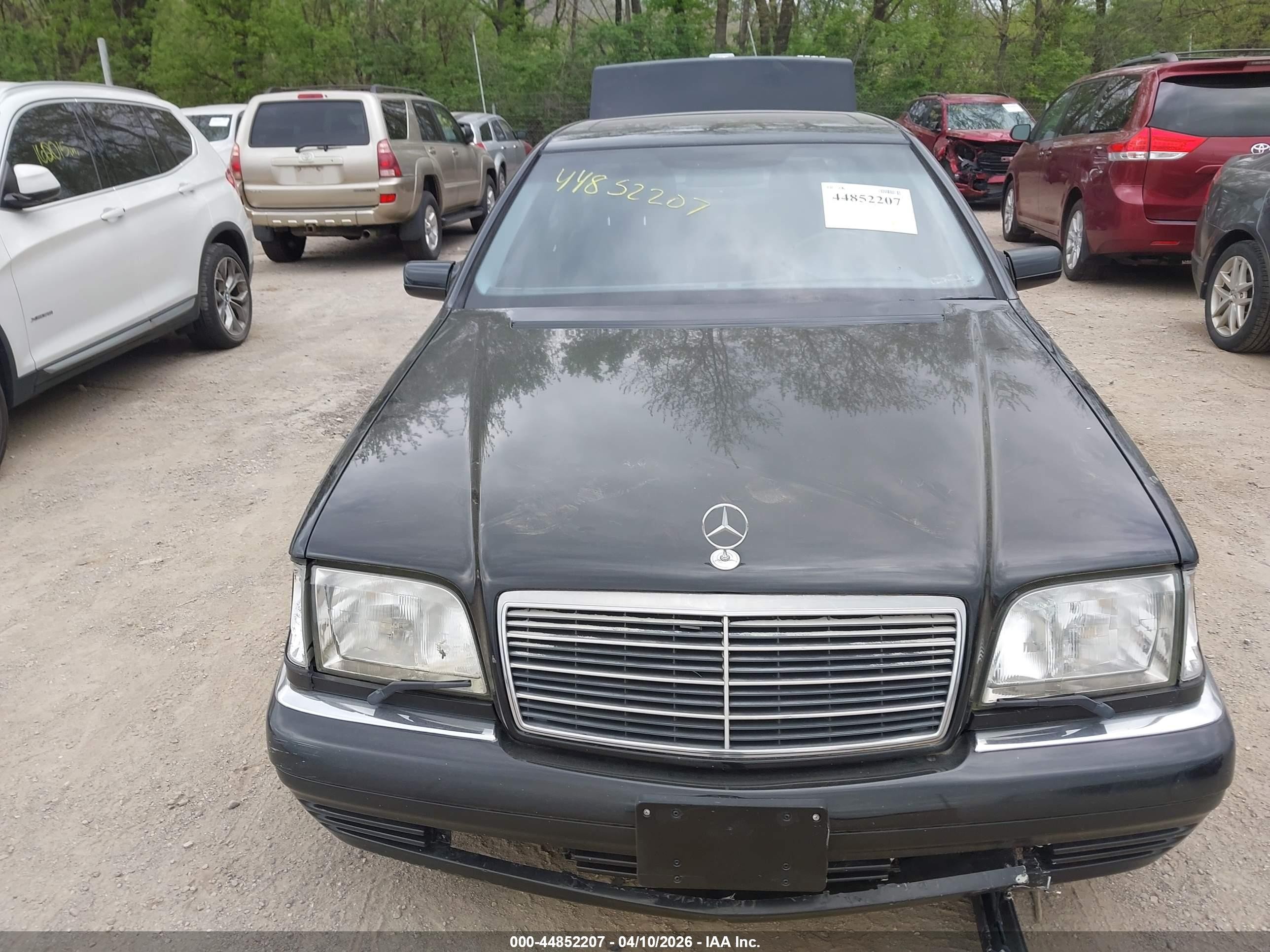 1997 Mercedes-benz S 420   Black vin: WDBGA43G5VA368153
