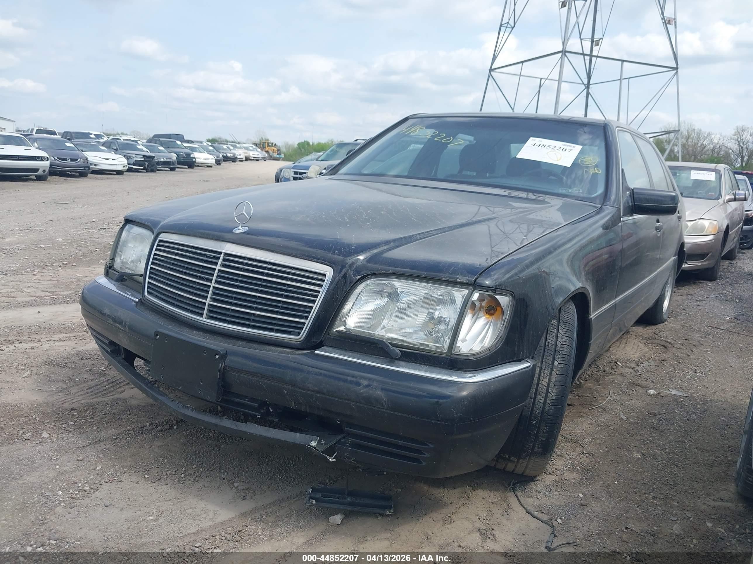 1997 Mercedes-benz S 420   Black vin: WDBGA43G5VA368153