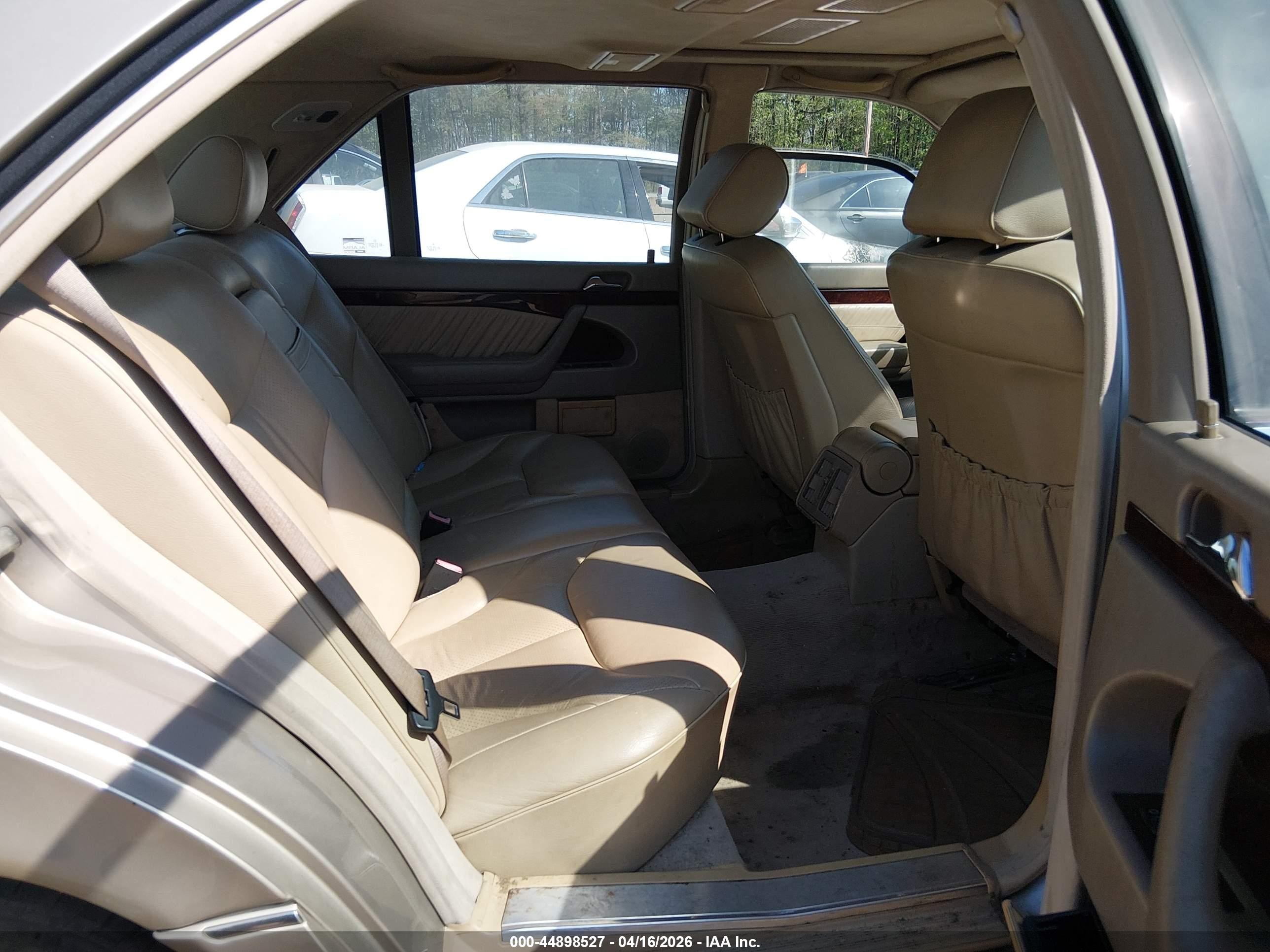 1998 Mercedes-benz S 420   Gold vin: WDBGA43G5WA394172