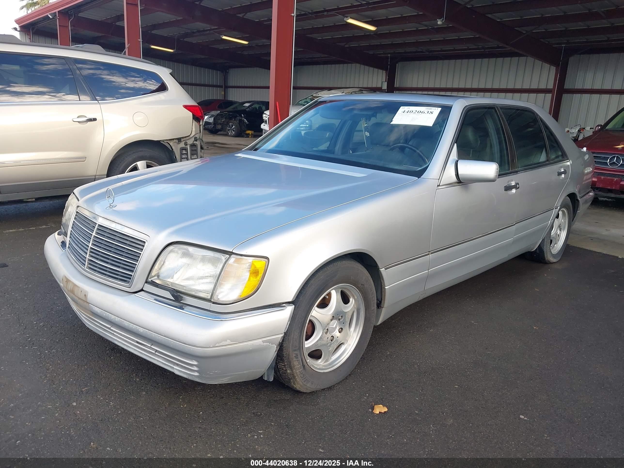 1998 Mercedes-benz S 420   Silver vin: WDBGA43G5WA396780