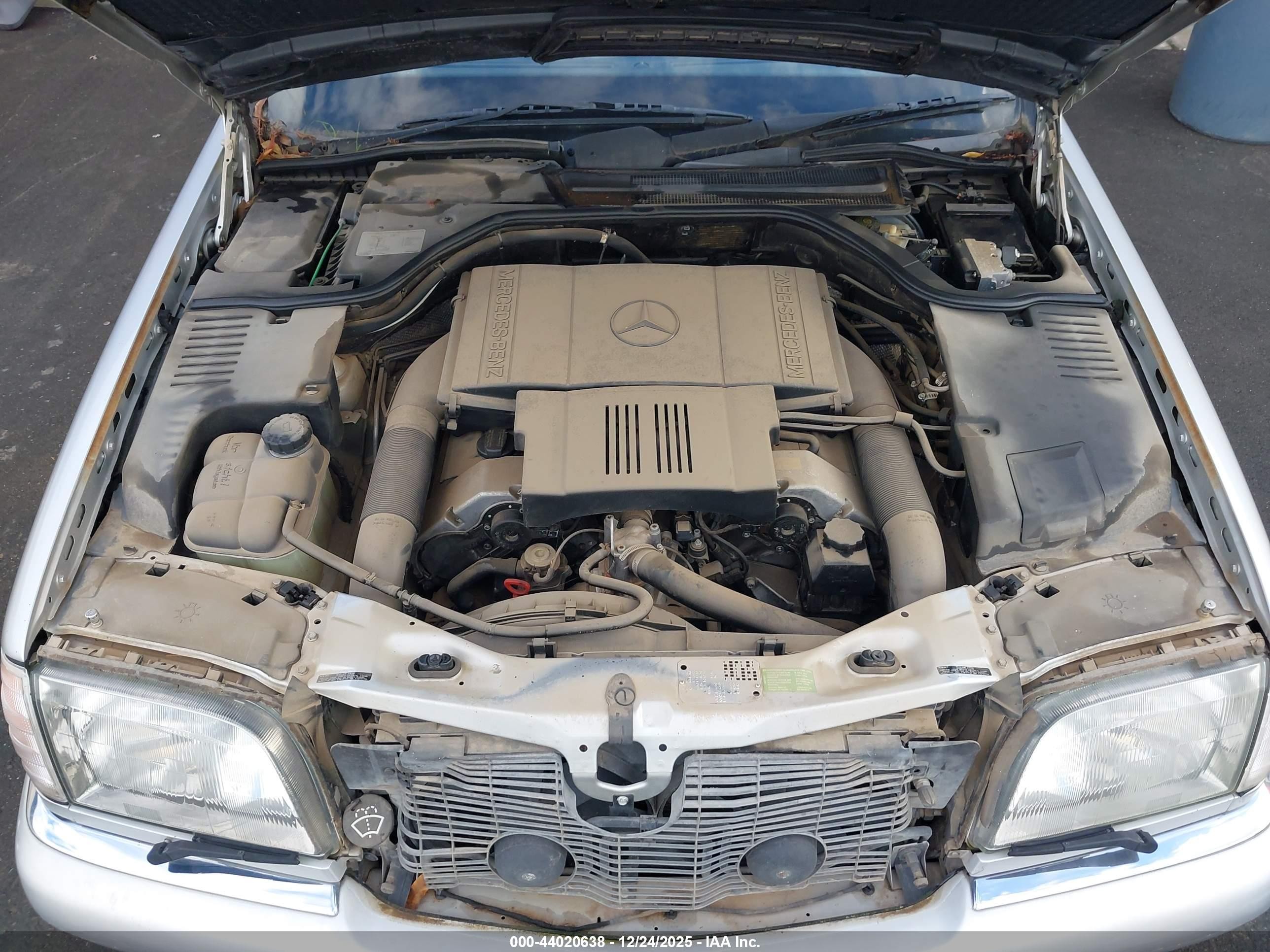1998 Mercedes-benz S 420   Silver vin: WDBGA43G5WA396780