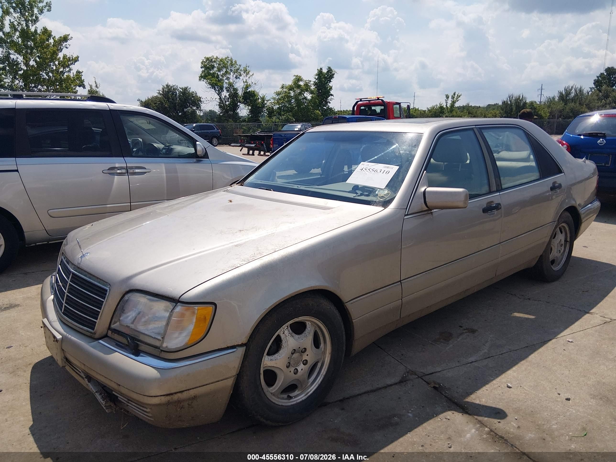 1999 Mercedes-benz S 420 Gold vin: WDBGA43G5XA425227