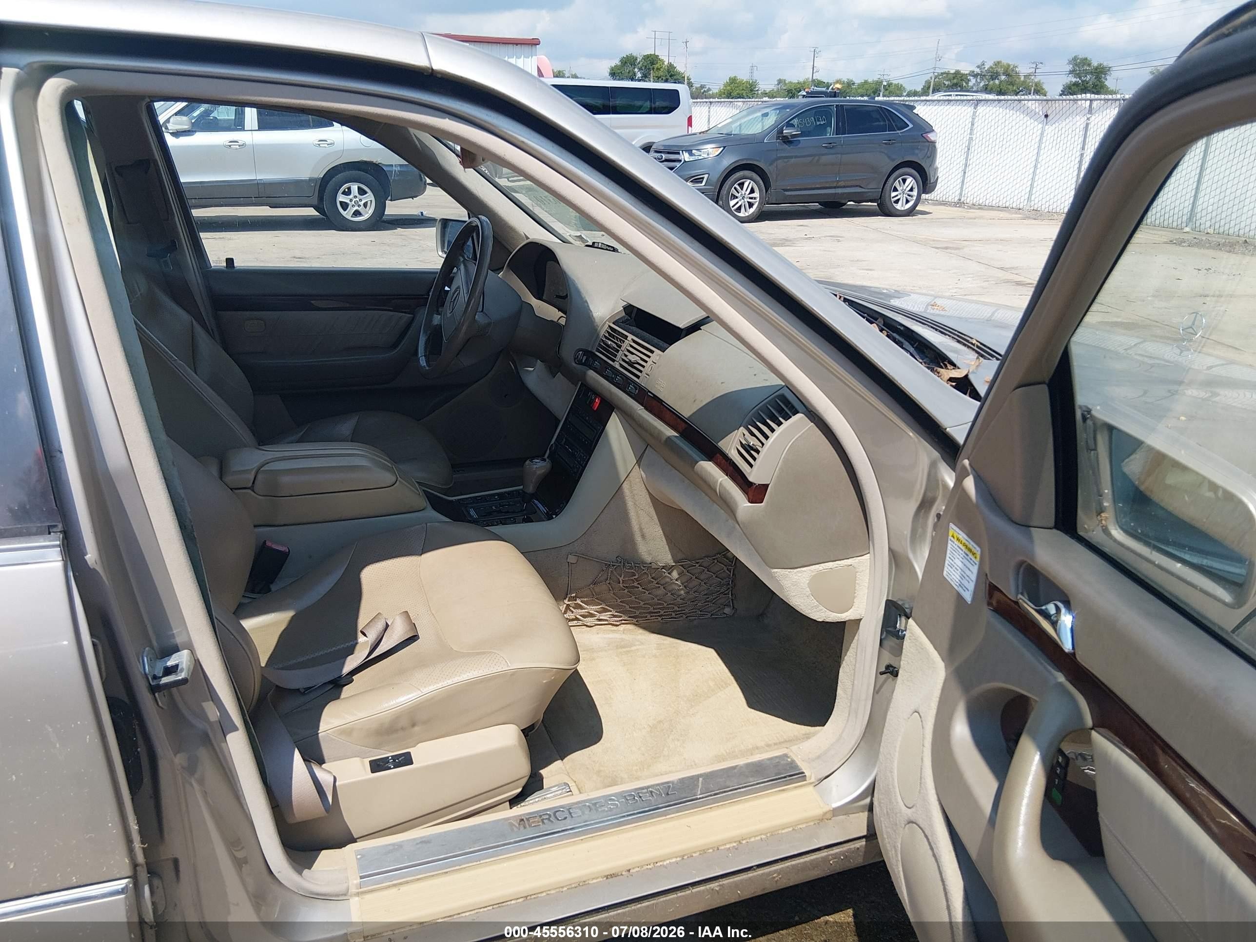 1999 Mercedes-benz S 420 Gold vin: WDBGA43G5XA425227