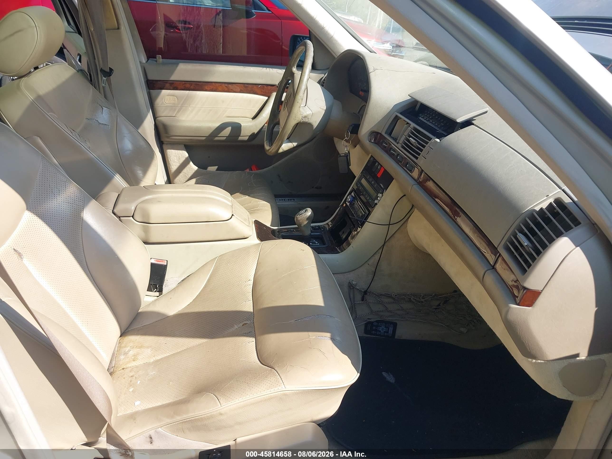 1999 Mercedes-benz S 420   Silver vin: WDBGA43G5XA429634