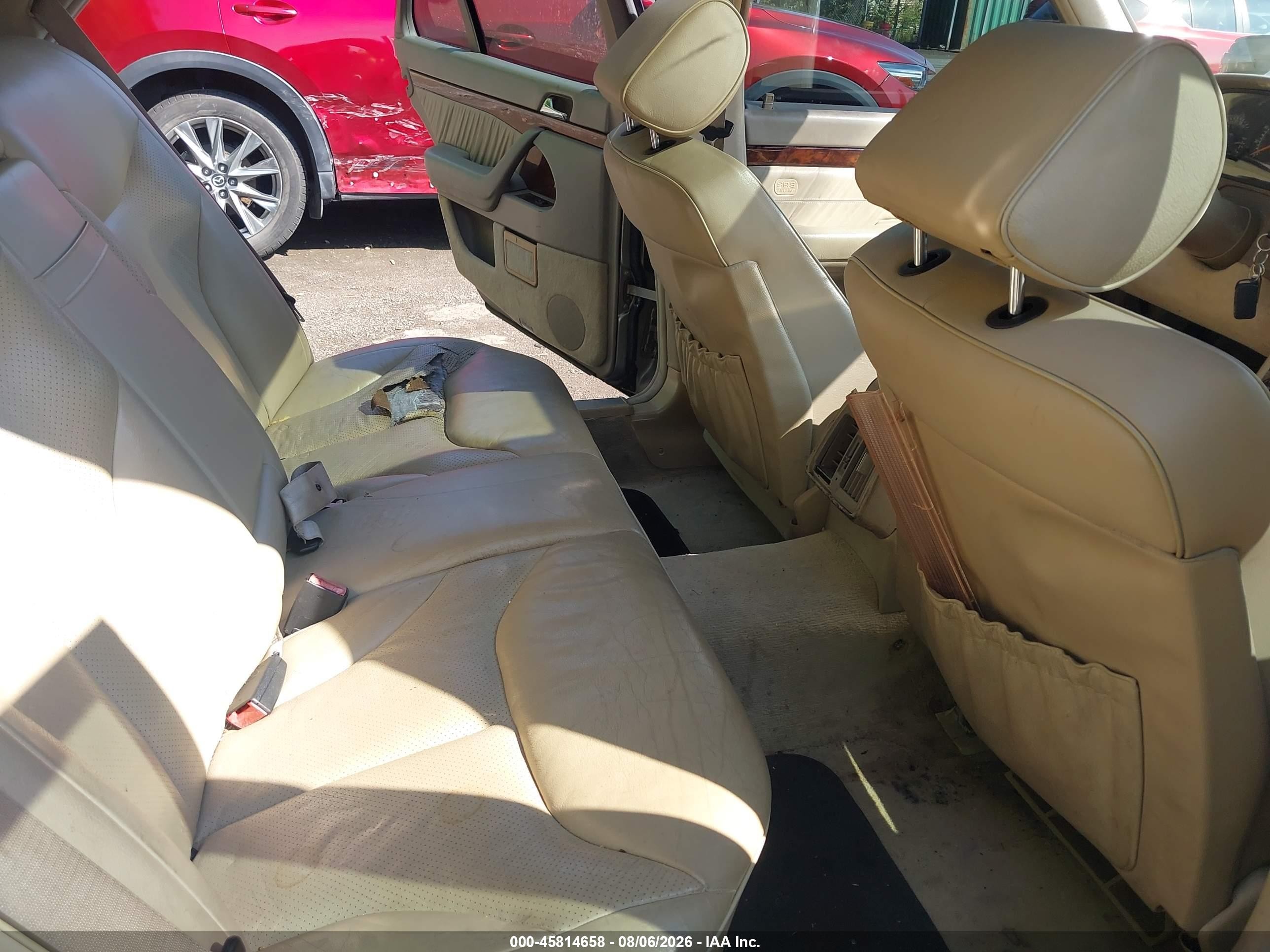 1999 Mercedes-benz S 420   Silver vin: WDBGA43G5XA429634
