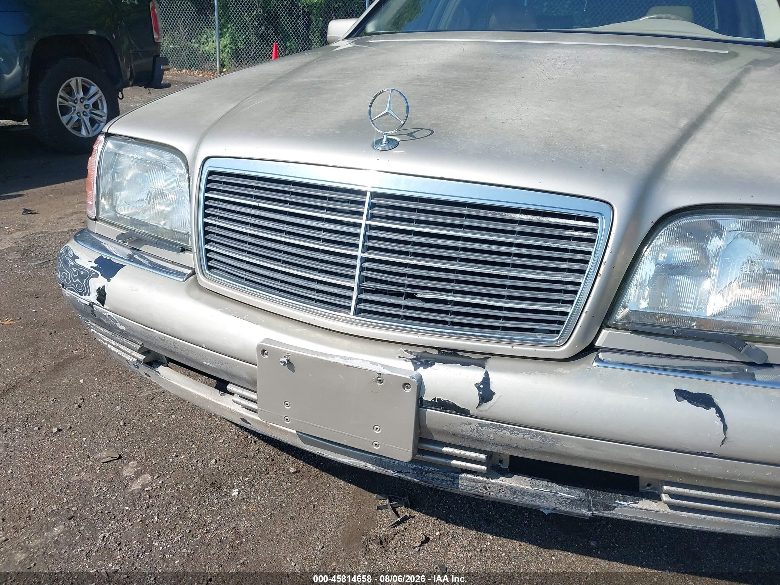 1999 Mercedes-benz S 420   Silver vin: WDBGA43G5XA429634