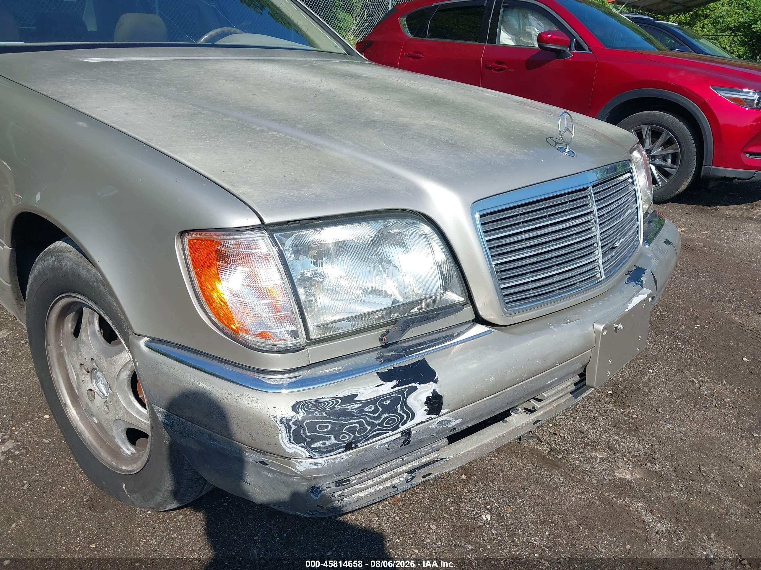 1999 Mercedes-benz S 420   Silver vin: WDBGA43G5XA429634