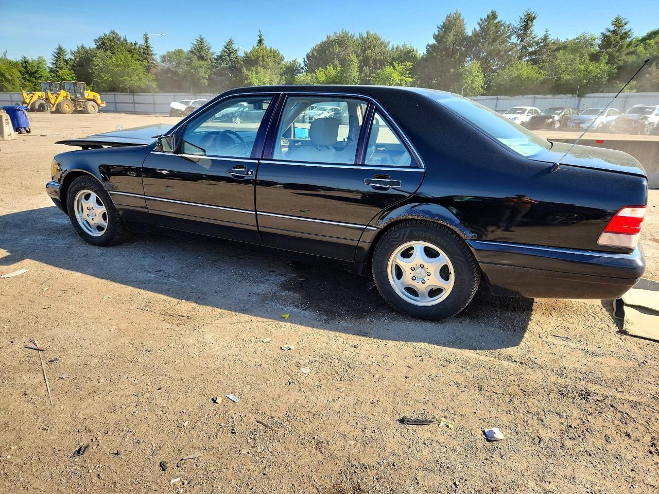 1999 Mercedes-benz S 420 Black vin: WDBGA43G5XA431660