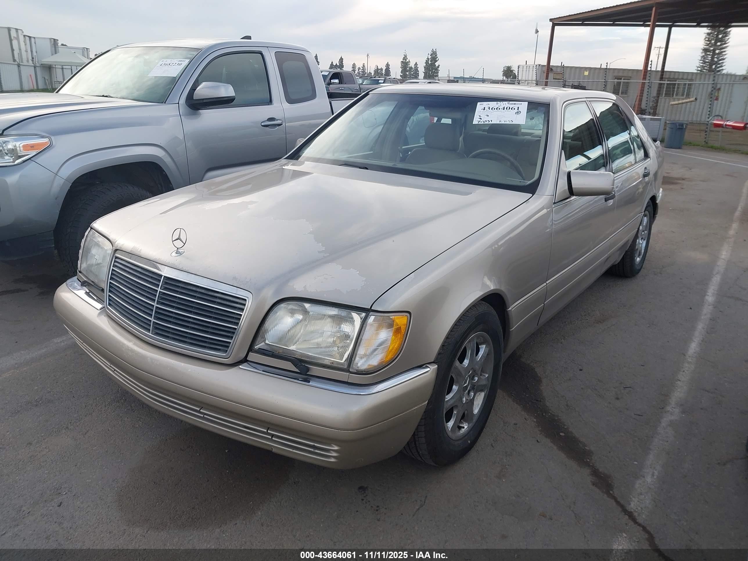 1998 Mercedes-benz S 420   Champagne vin: WDBGA43G6WA379471