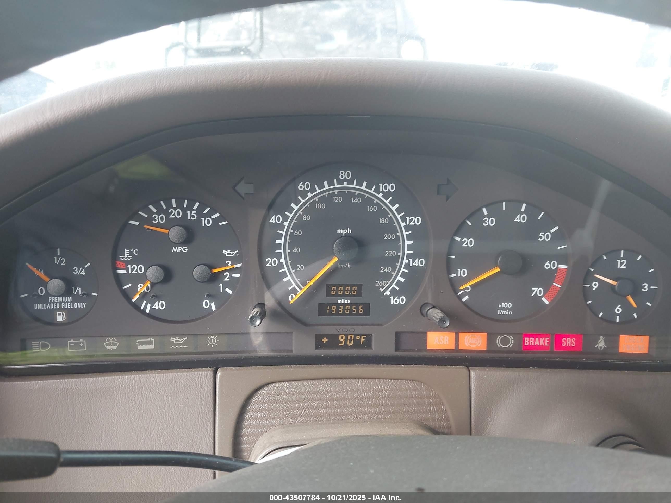 1997 Mercedes-benz S 420 Золотой vin: WDBGA43G7VA346011
