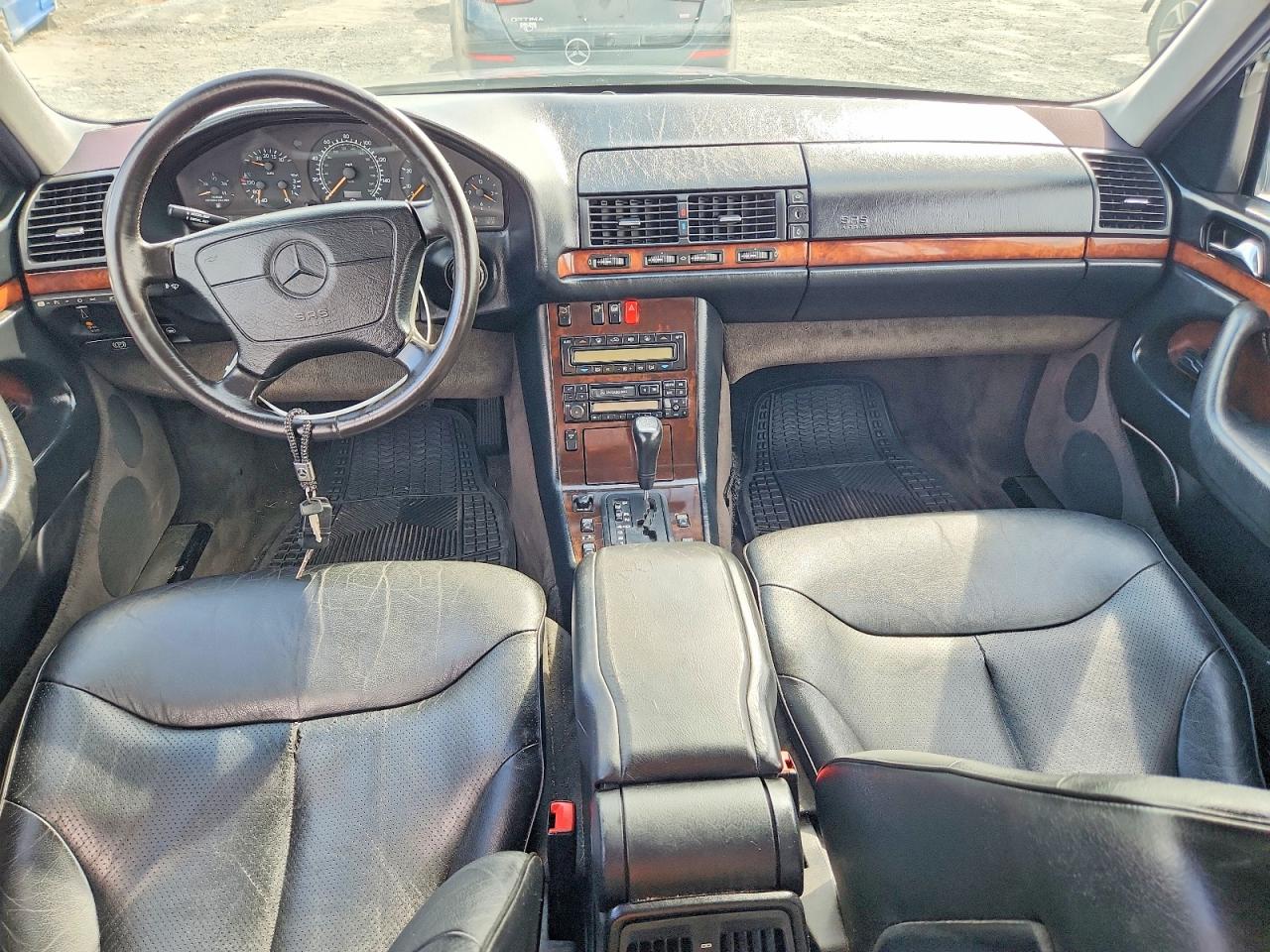 1997 Mercedes-benz S 420 Black vin: WDBGA43G7VA363150