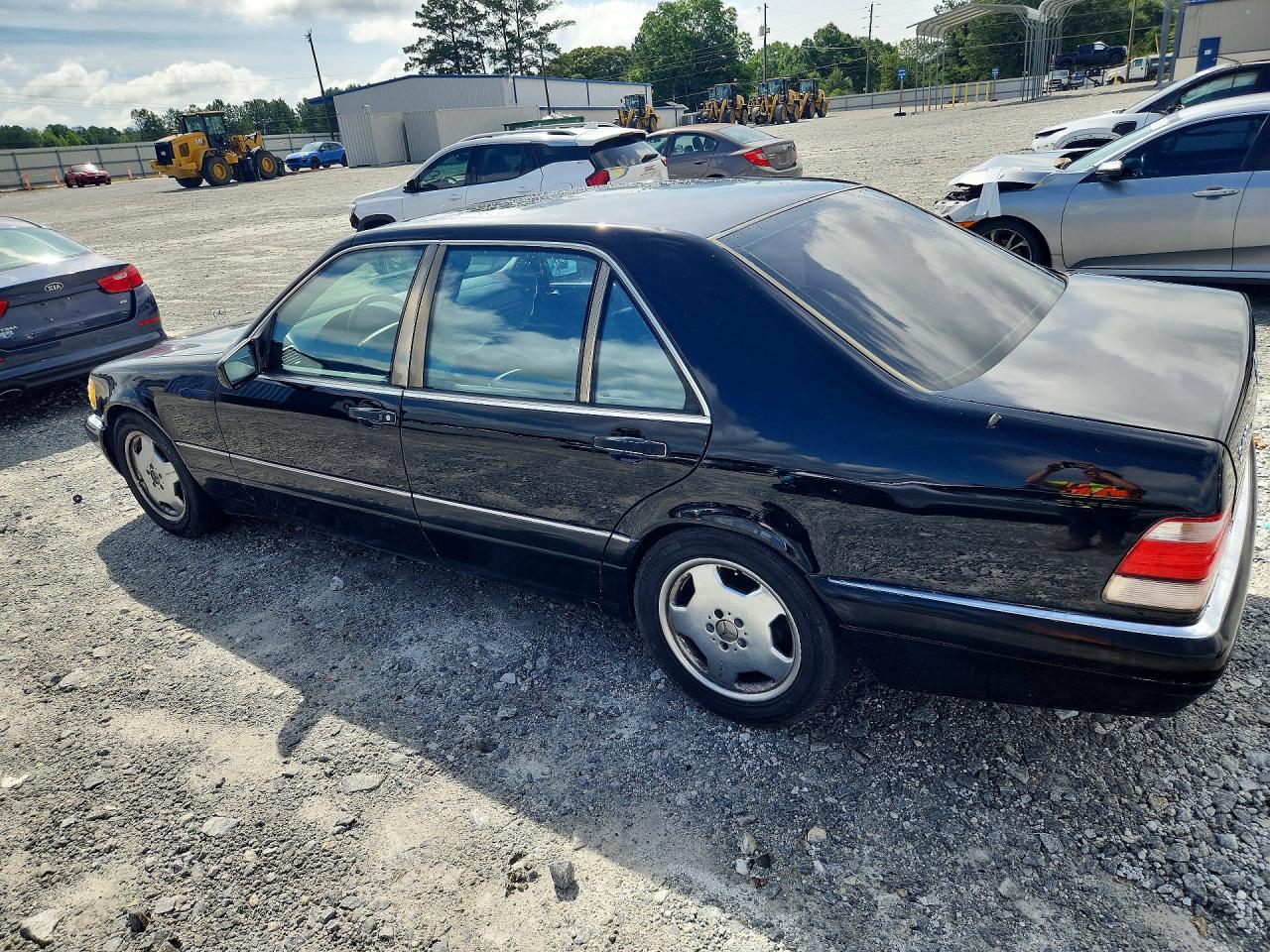 1997 Mercedes-benz S 420 Black vin: WDBGA43G7VA363150