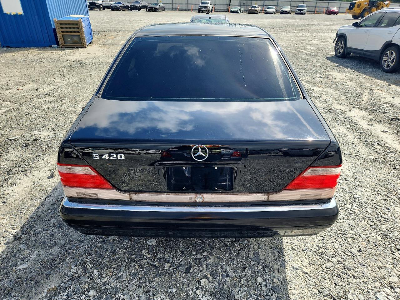 1997 Mercedes-benz S 420 Black vin: WDBGA43G7VA363150