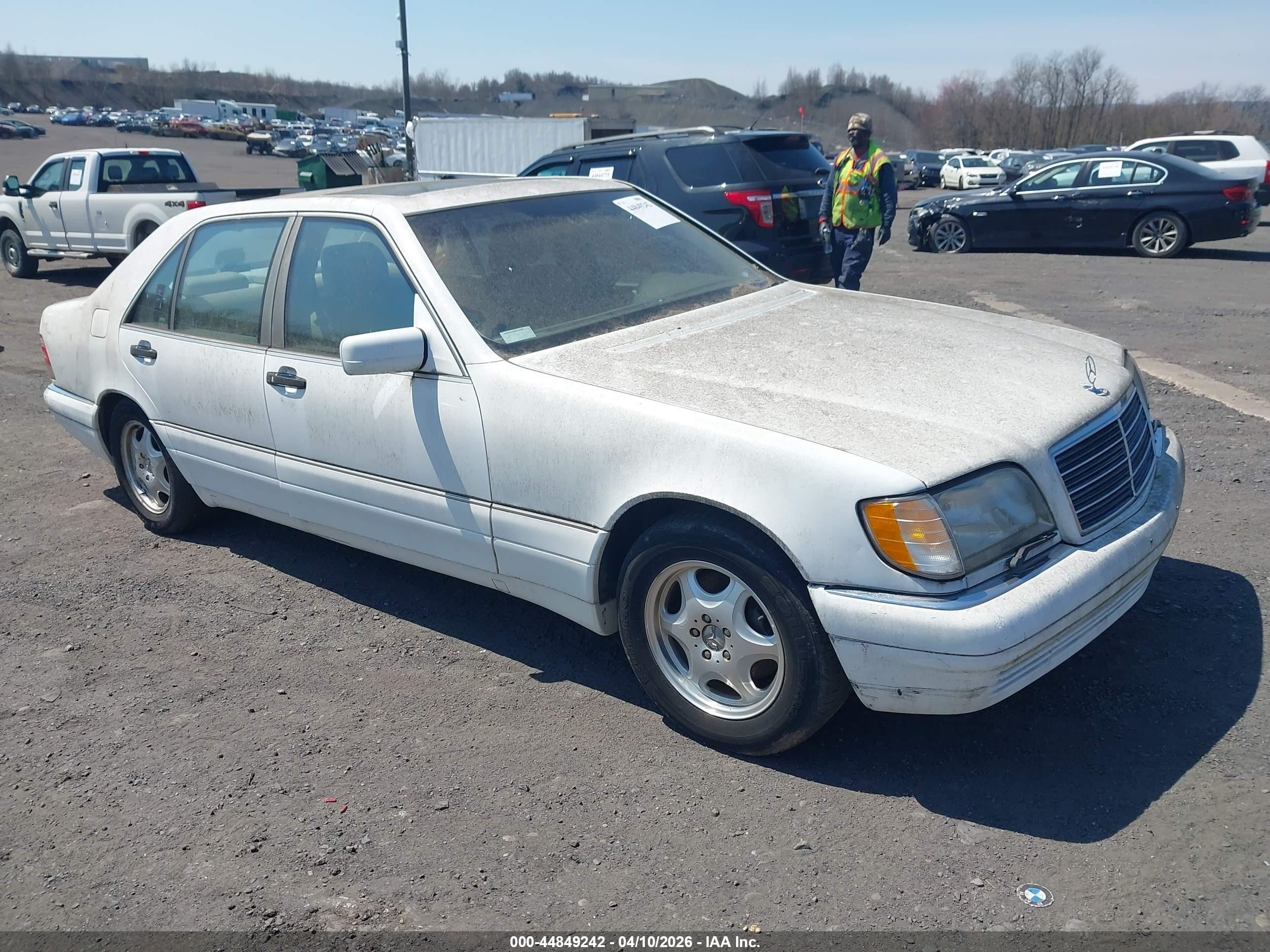 1997 Mercedes-benz S 420   Белый vin: WDBGA43G8VA345353