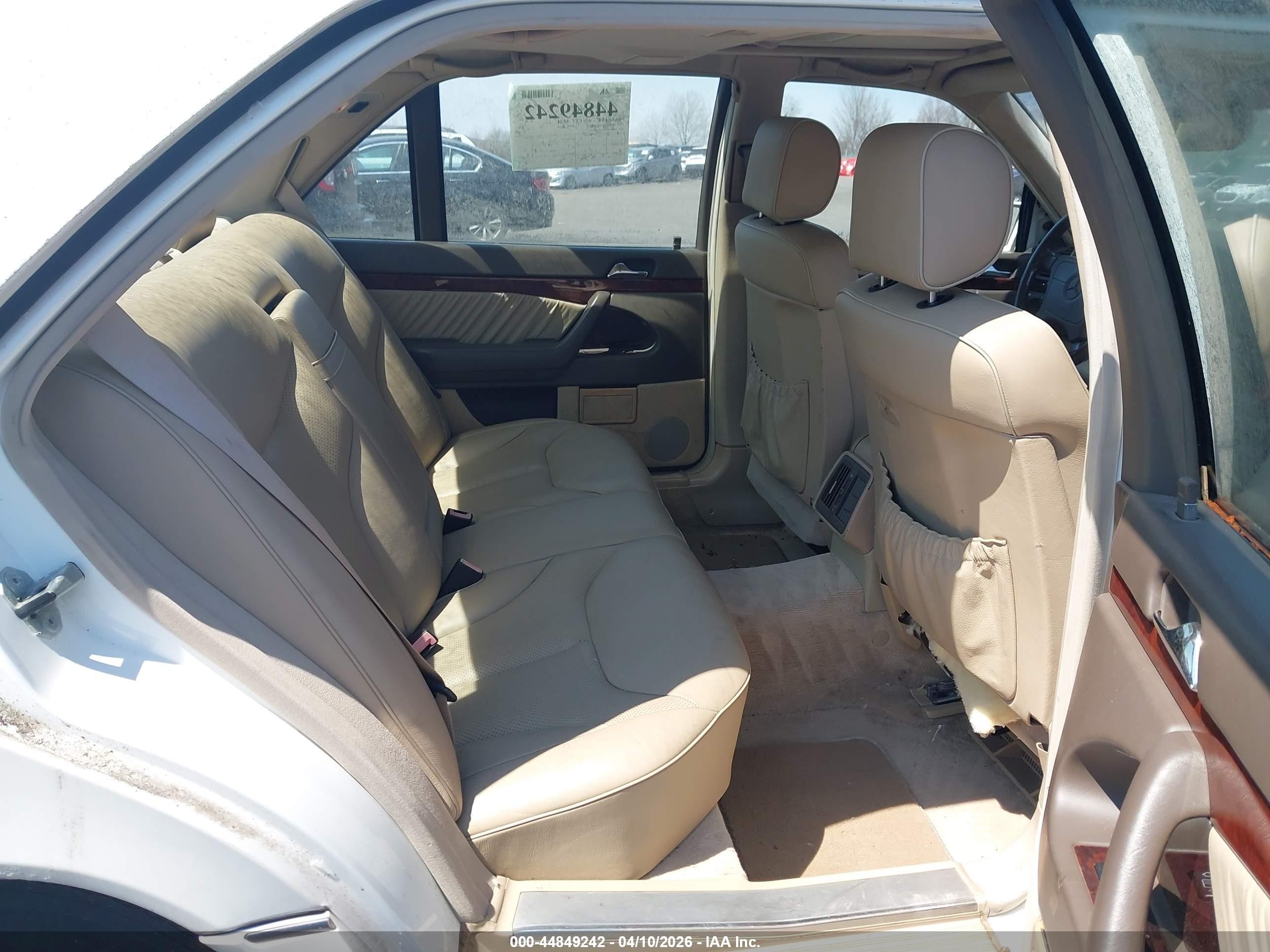 1997 Mercedes-benz S 420   White vin: WDBGA43G8VA345353