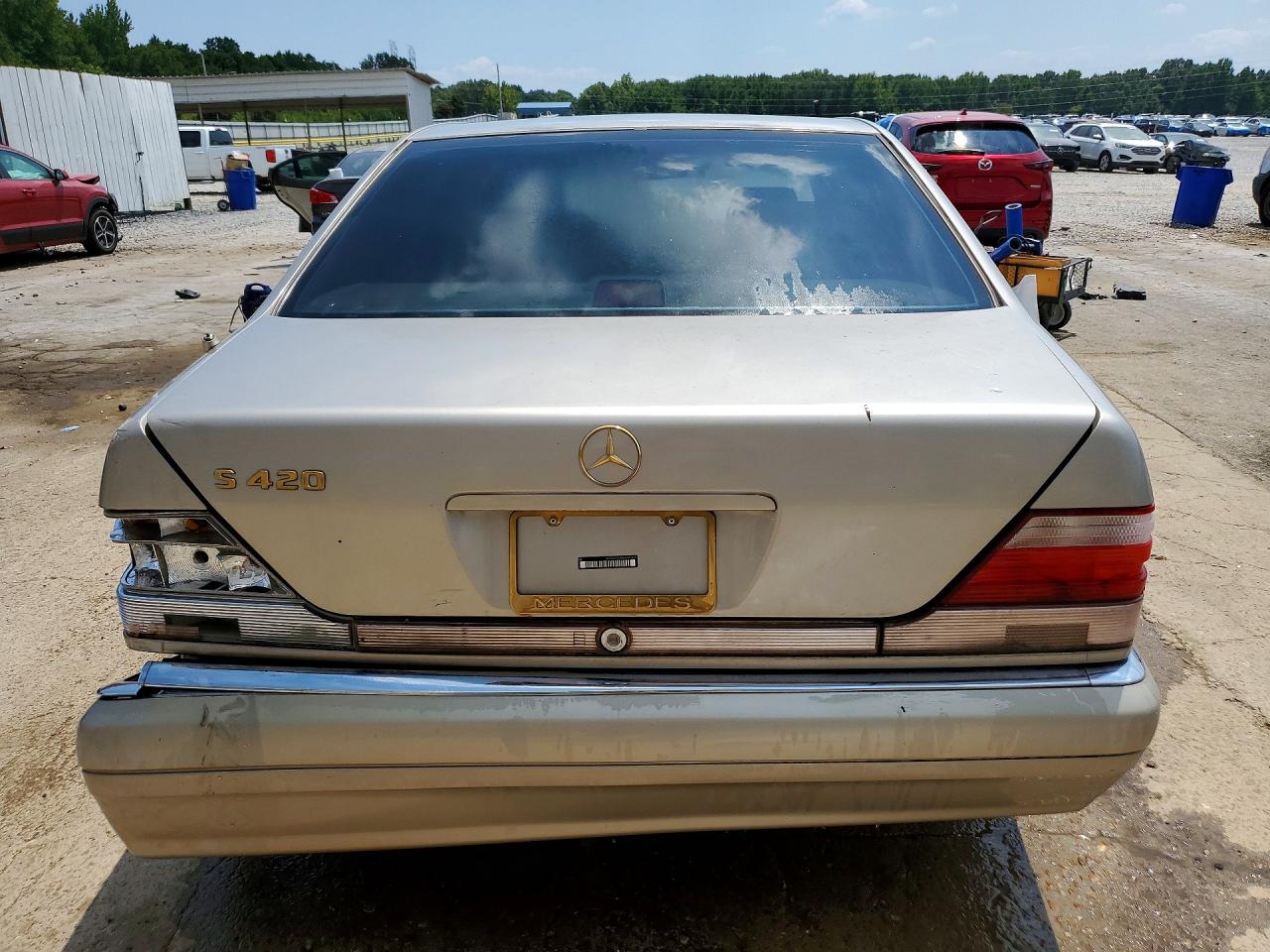 1998 Mercedes-benz S 420 Tan vin: WDBGA43G8WA380640