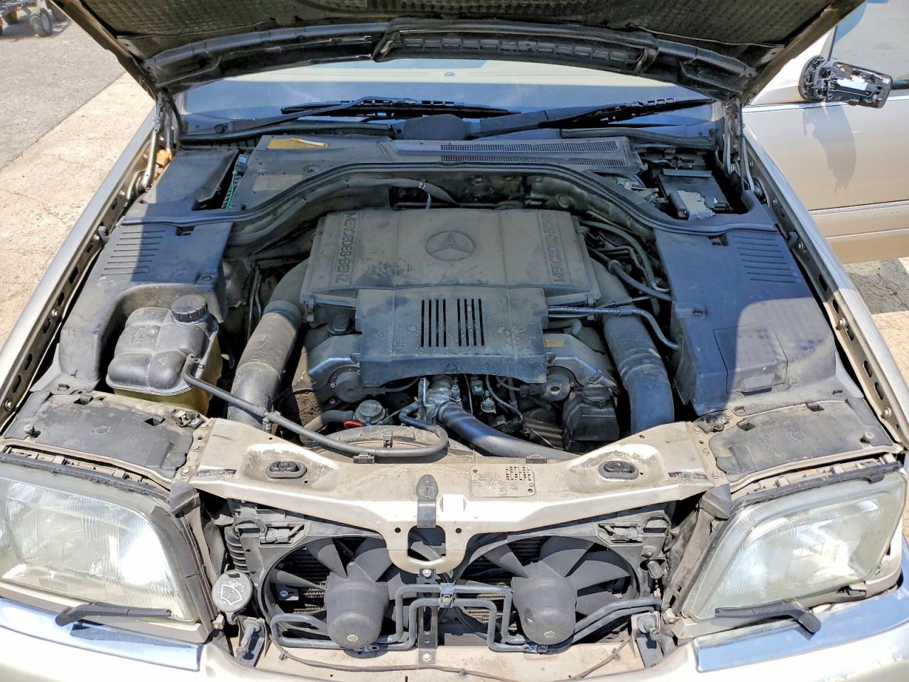 1998 Mercedes-benz S 420 Tan vin: WDBGA43G8WA380640