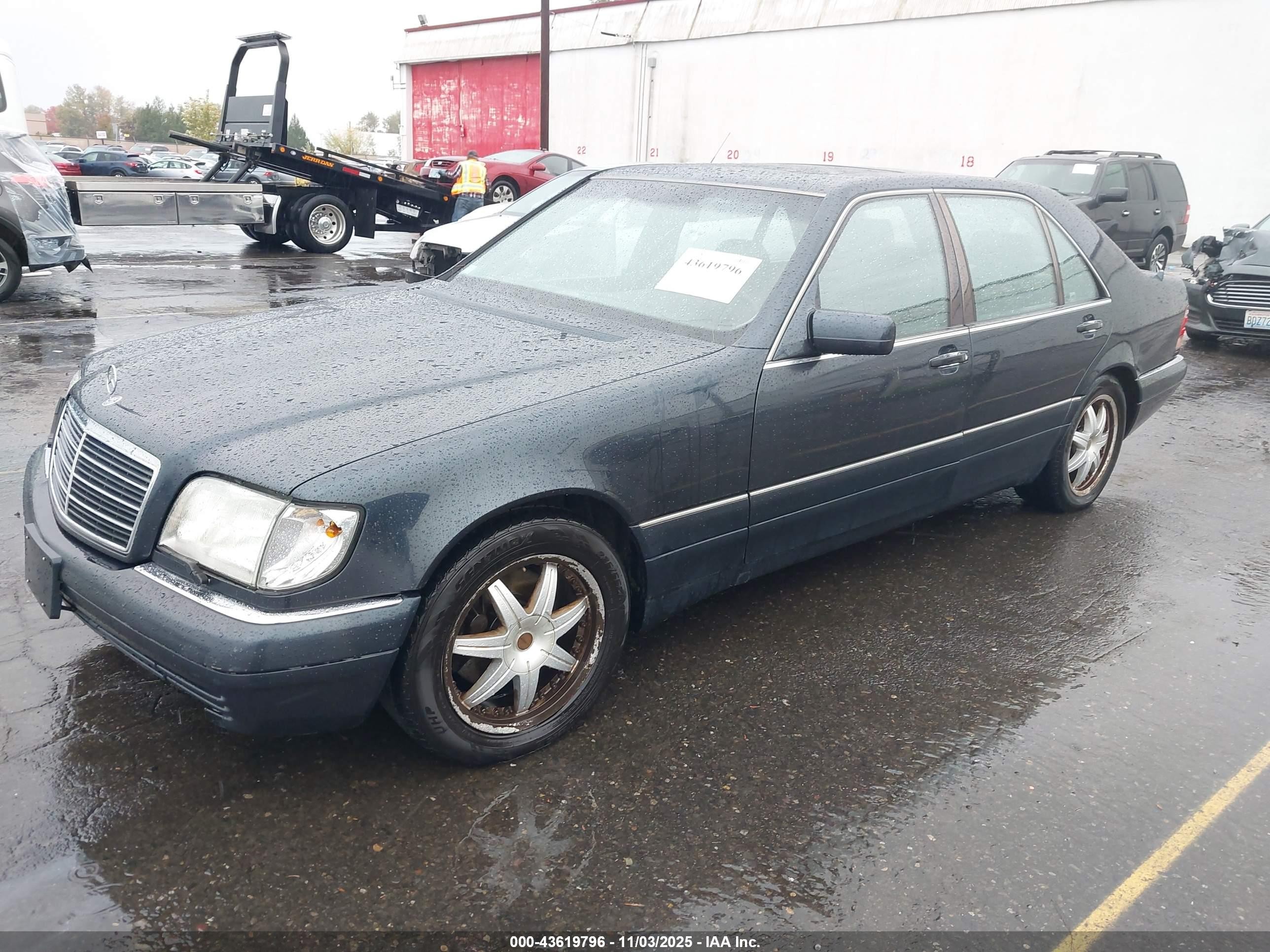1998 Mercedes-benz S 420   Gray vin: WDBGA43G8WA403317