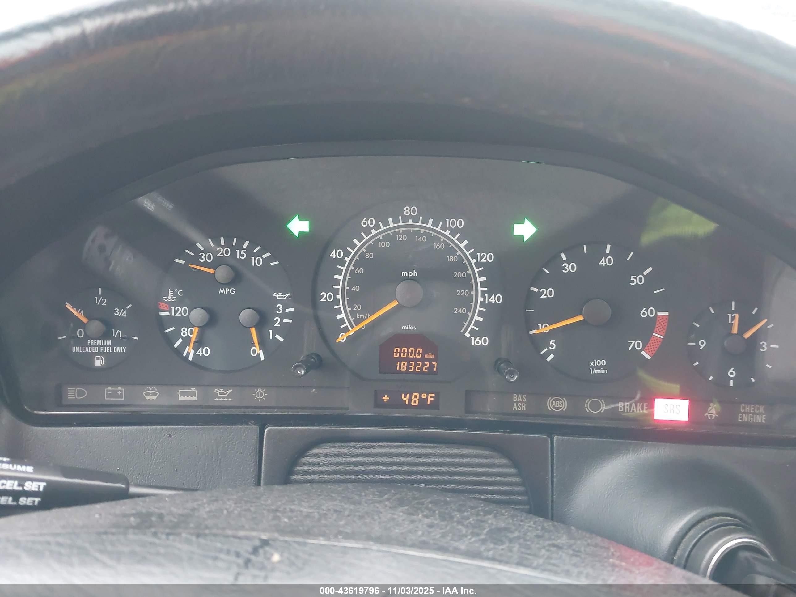 1998 Mercedes-benz S 420   Gray vin: WDBGA43G8WA403317