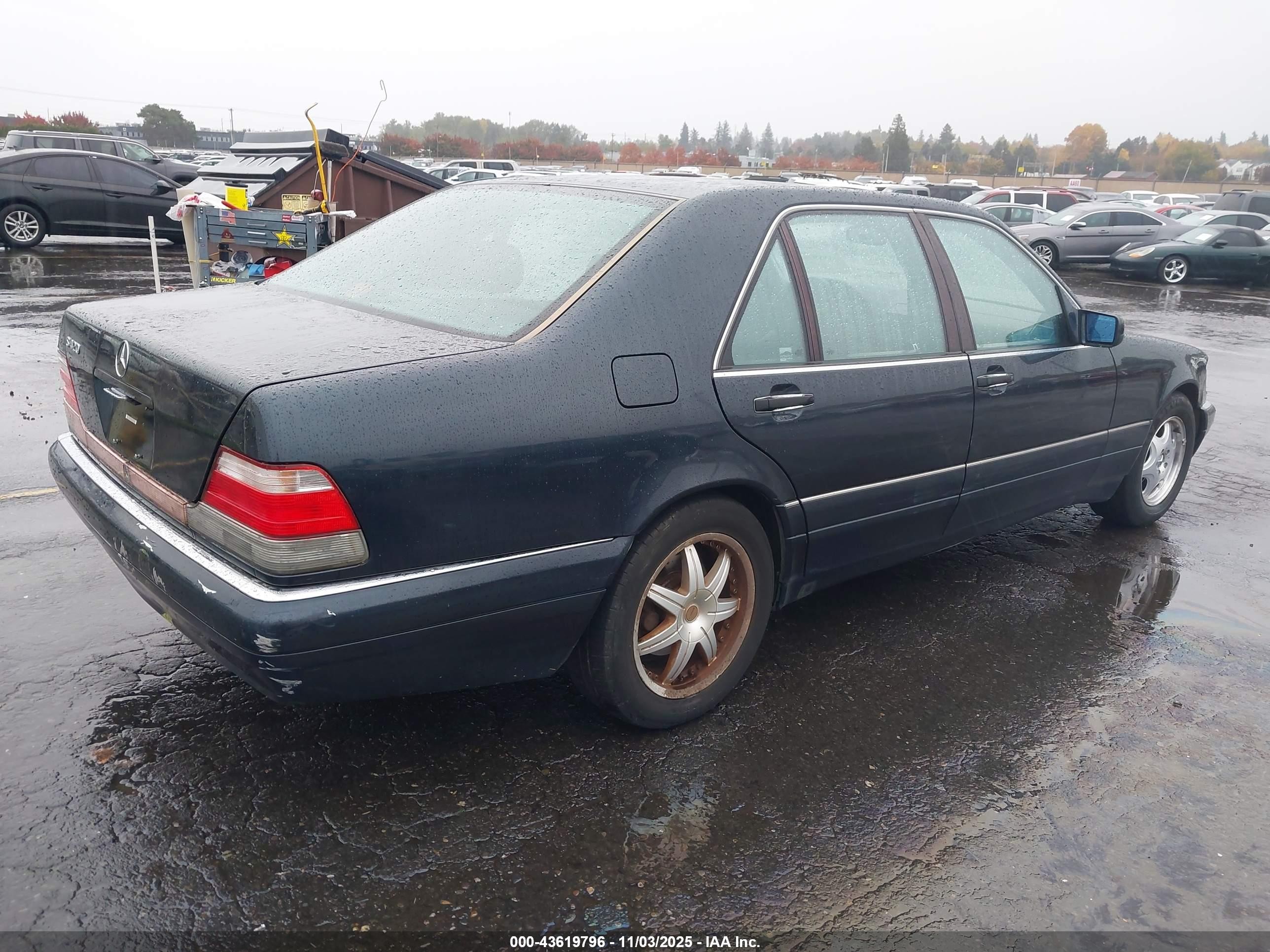 1998 Mercedes-benz S 420   Gray vin: WDBGA43G8WA403317