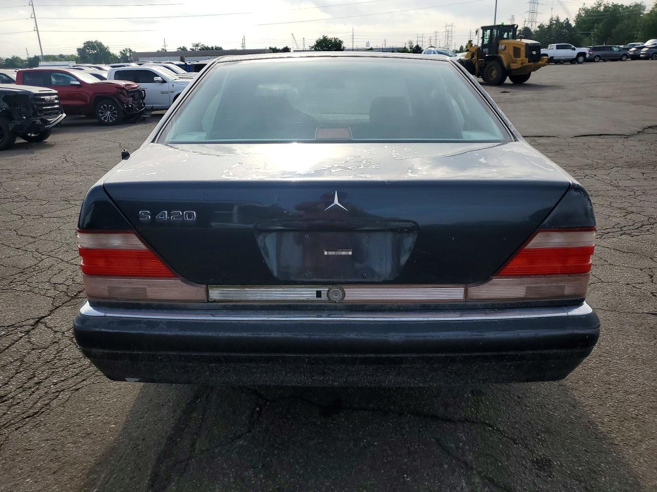 1997 Mercedes-benz S 420 Blue vin: WDBGA43GXVA352384