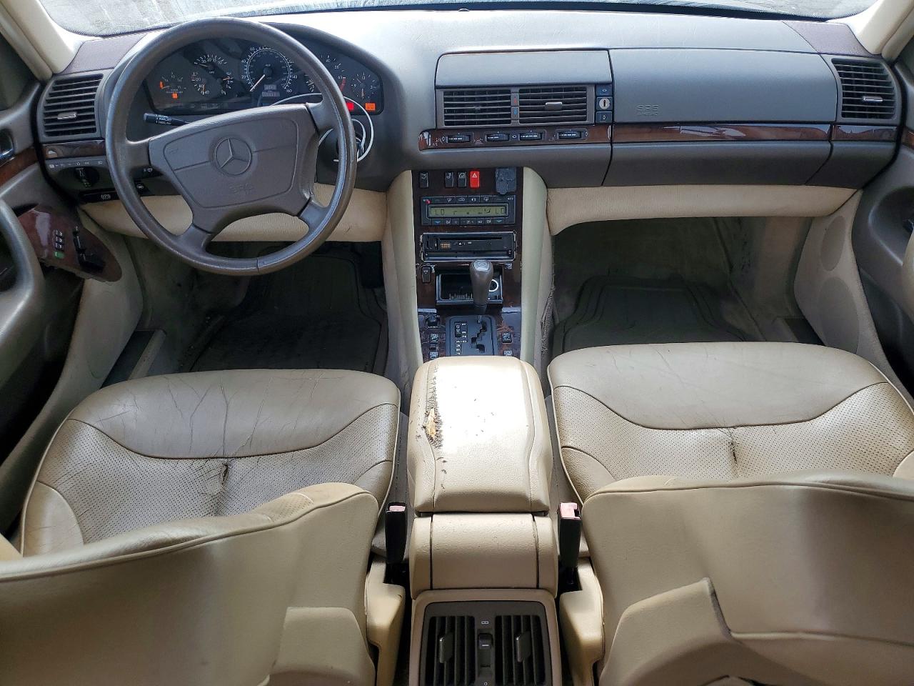 1997 Mercedes-benz S 420 Blue vin: WDBGA43GXVA352384