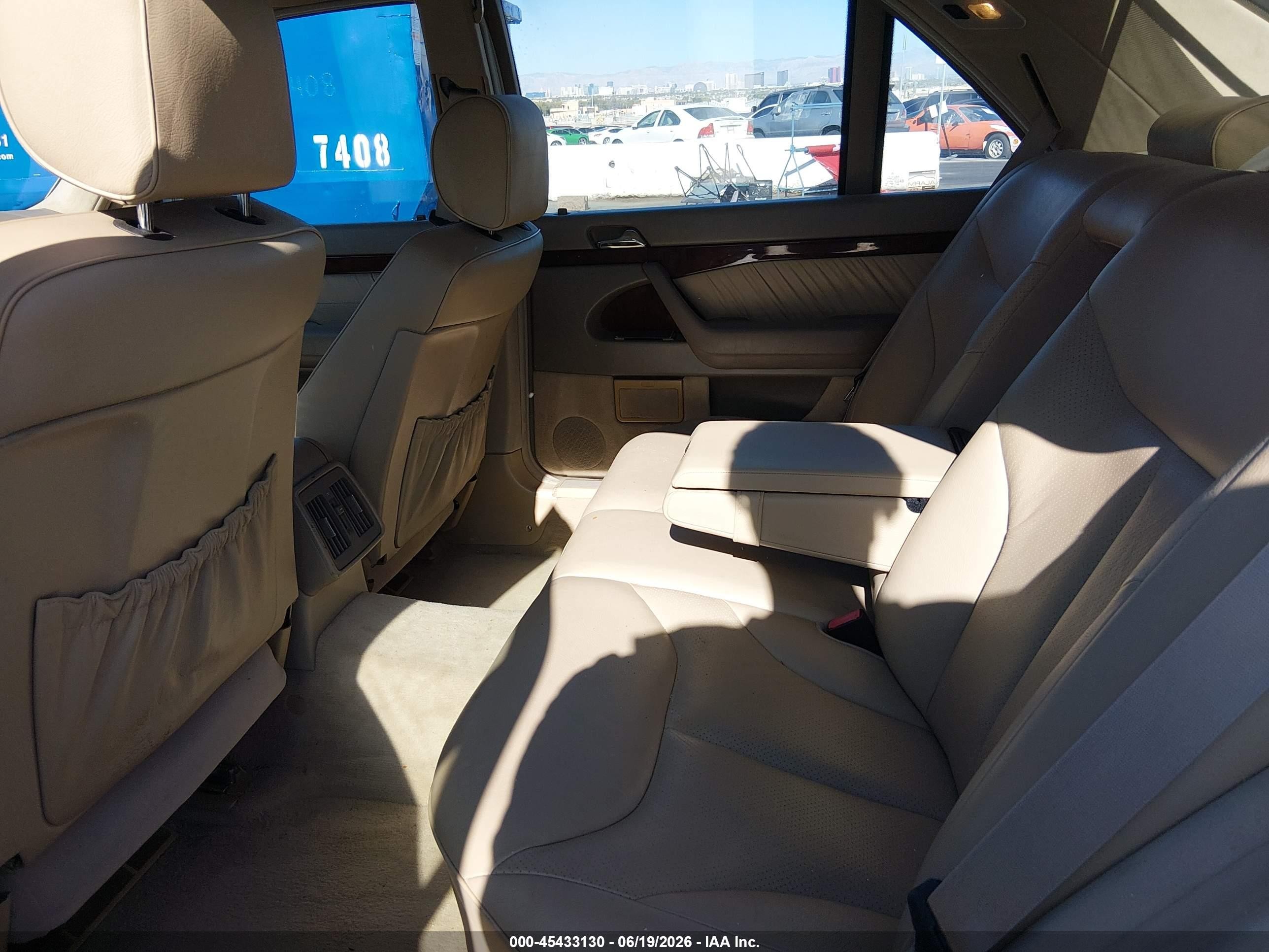 1998 Mercedes-benz S 420   Белый vin: WDBGA43GXWA381272