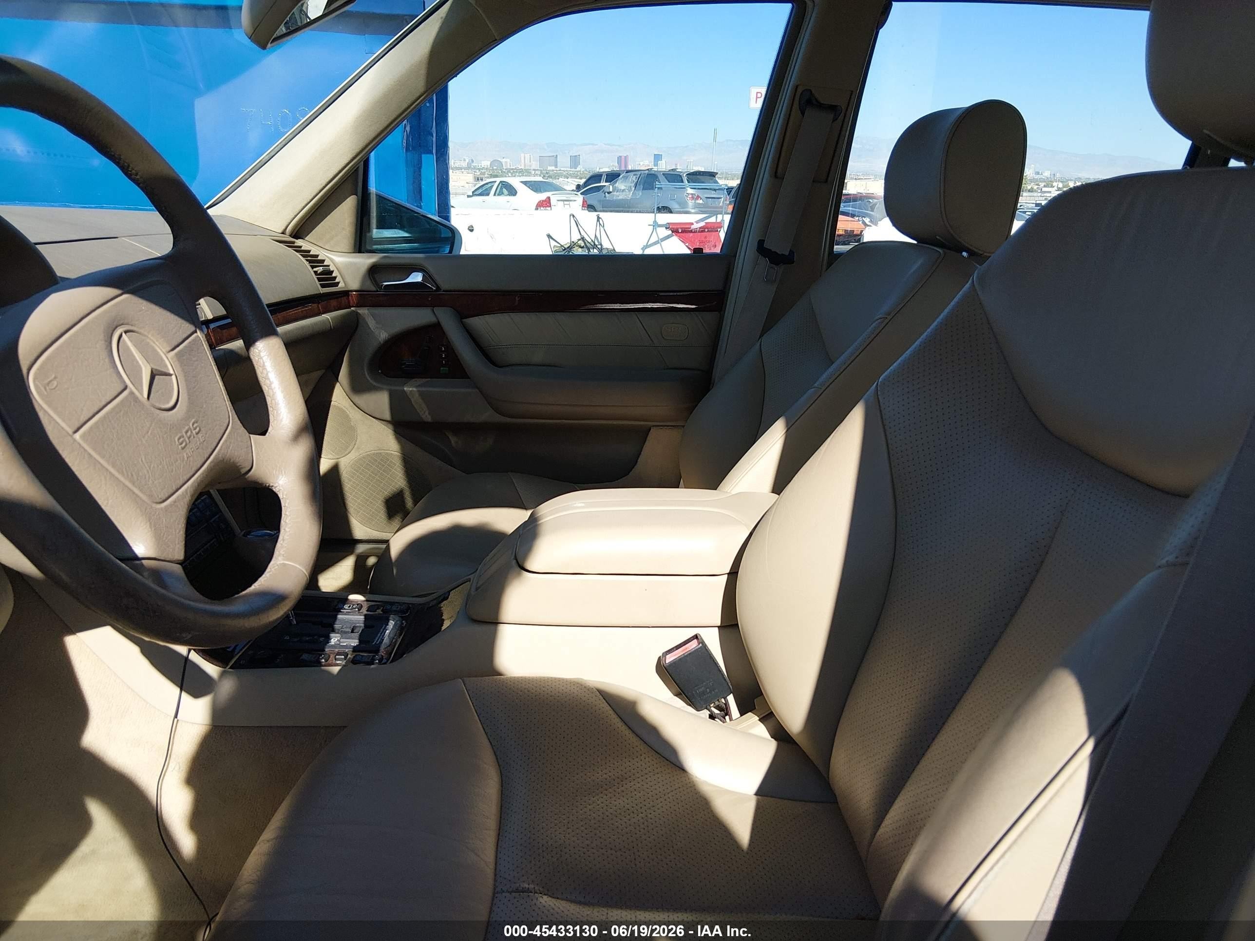 1998 Mercedes-benz S 420   Белый vin: WDBGA43GXWA381272