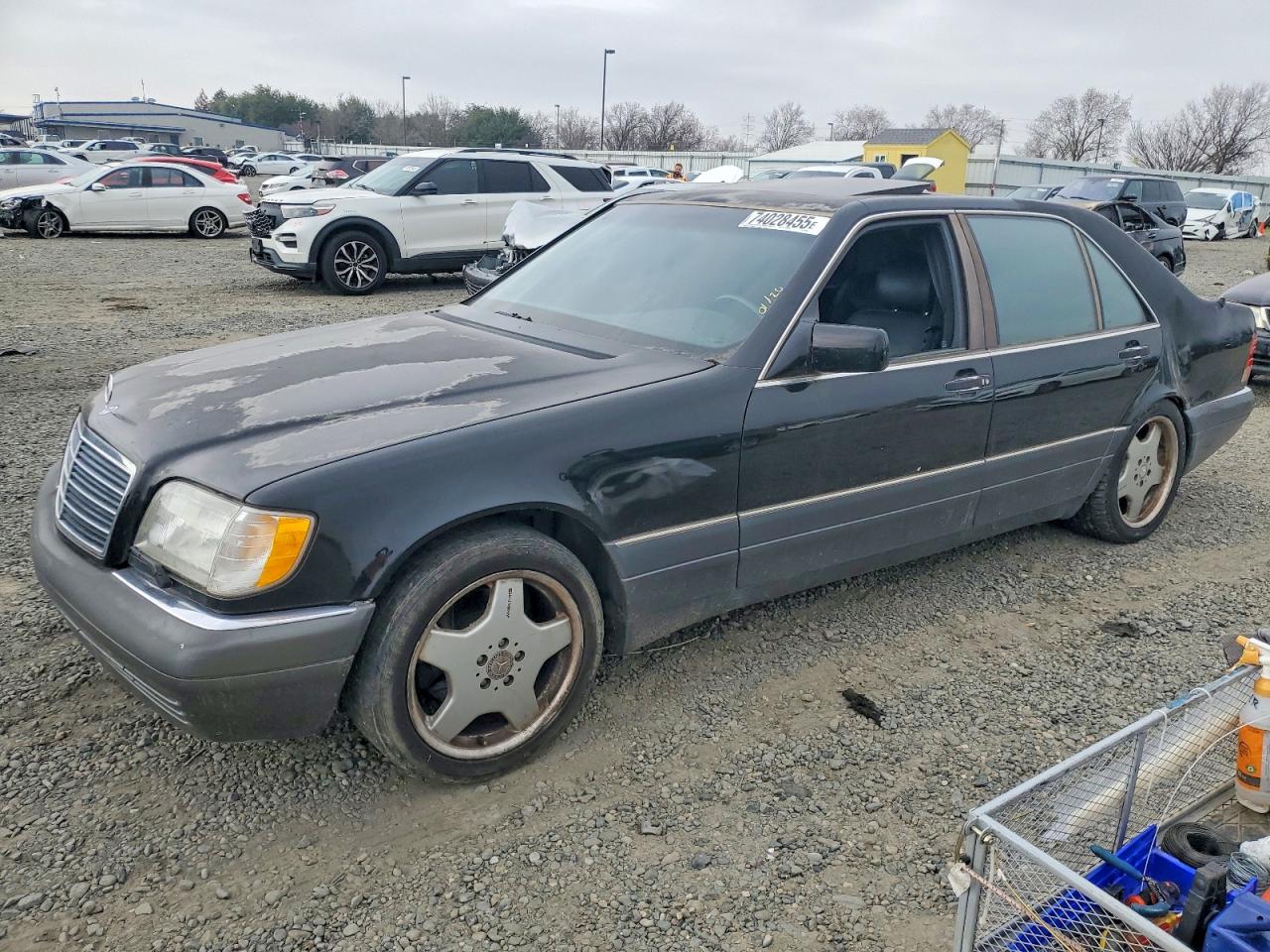 1995 Mercedes-benz S 500 Black vin: WDBGA51E0SA266505