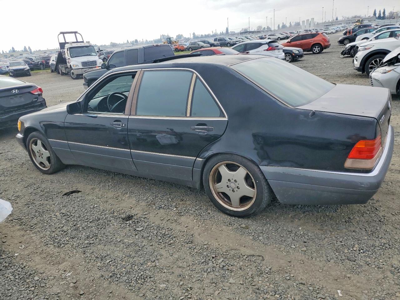 1995 Mercedes-benz S 500 Black vin: WDBGA51E0SA266505