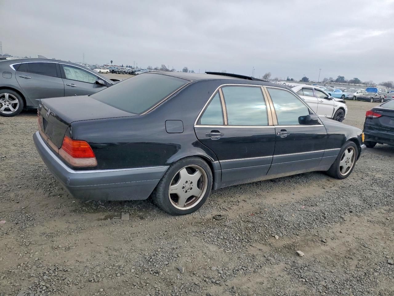 1995 Mercedes-benz S 500 Black vin: WDBGA51E0SA266505