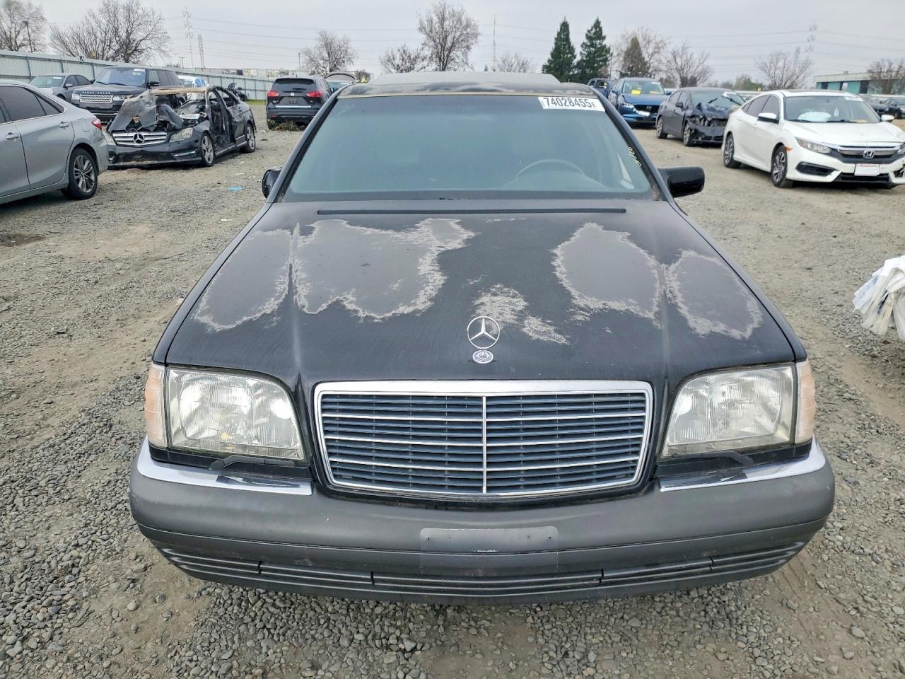 1995 Mercedes-benz S 500 Black vin: WDBGA51E0SA266505
