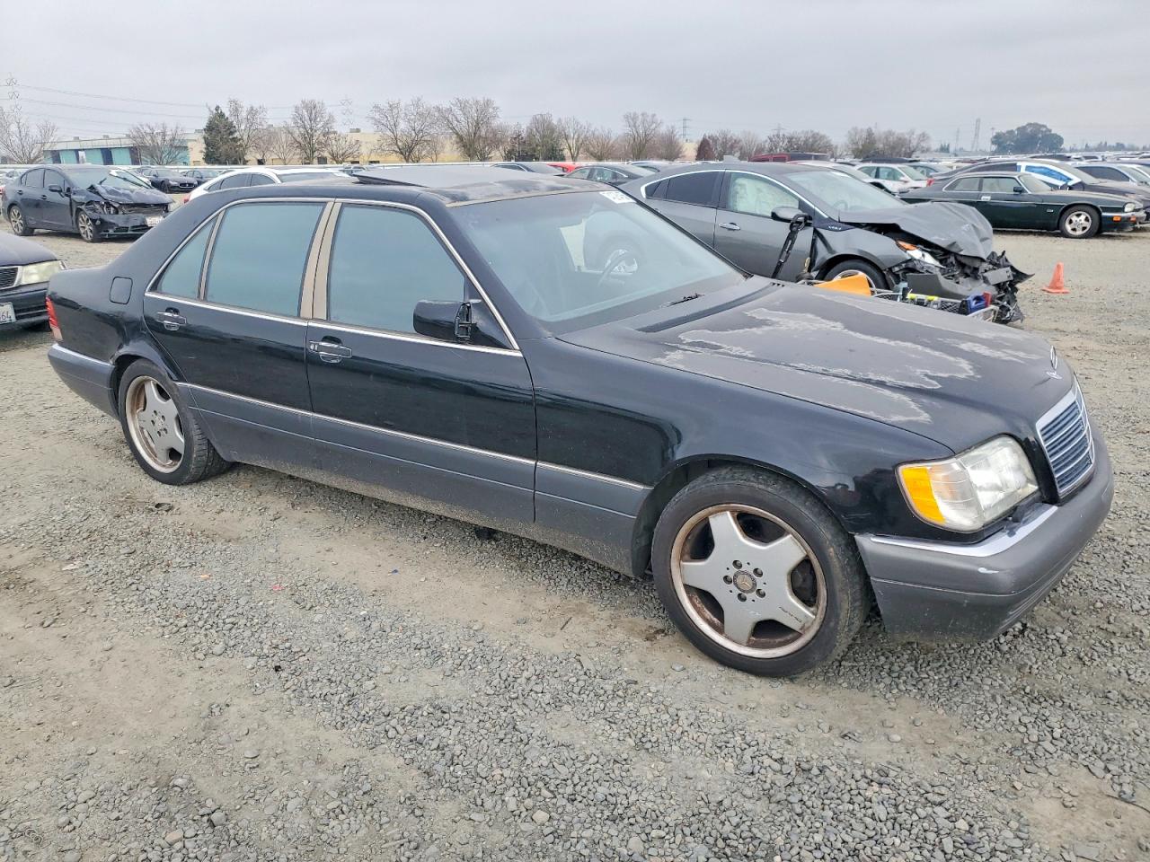 1995 Mercedes-benz S 500 Black vin: WDBGA51E0SA266505