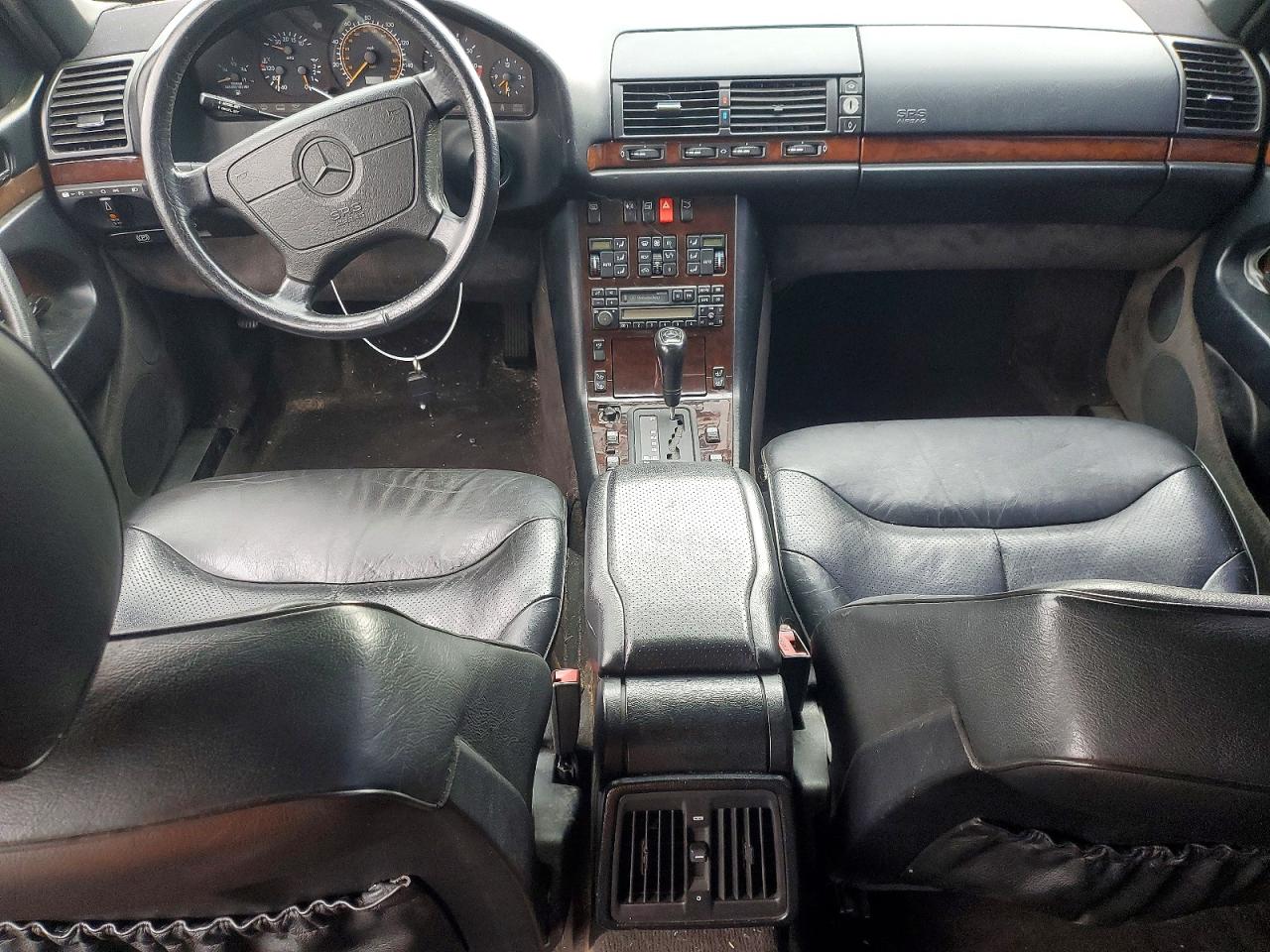 1995 Mercedes-benz S 500 Black vin: WDBGA51E0SA266505