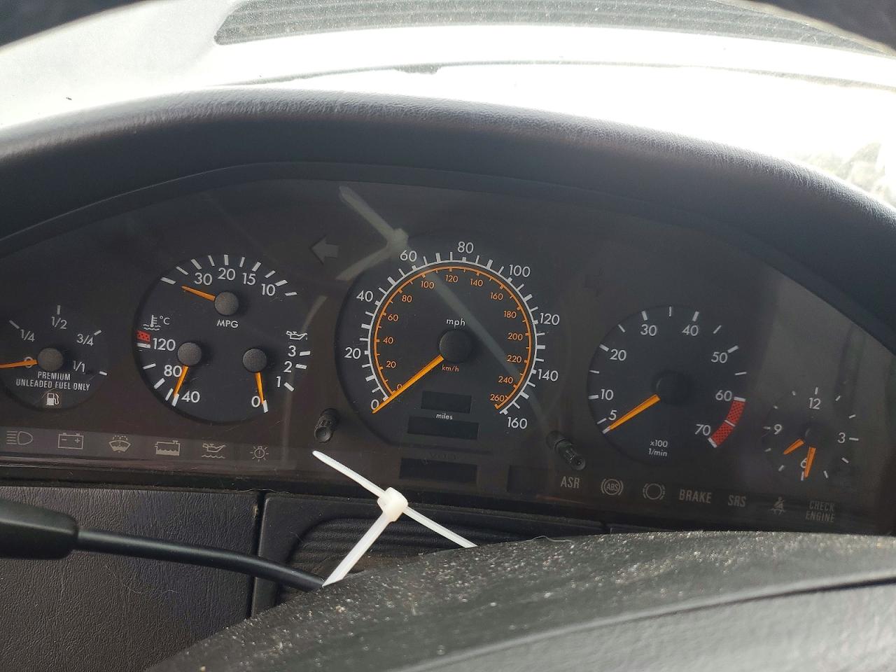 1995 Mercedes-benz S 500 Black vin: WDBGA51E0SA266505