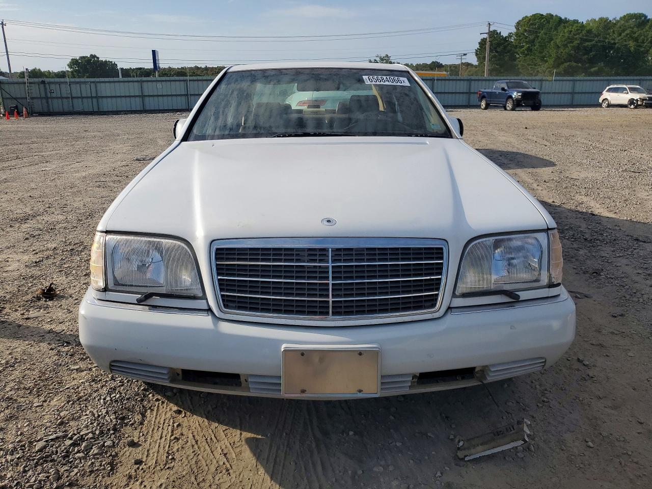 1992 Mercedes-benz 500 Sel White vin: WDBGA51E1NA033673