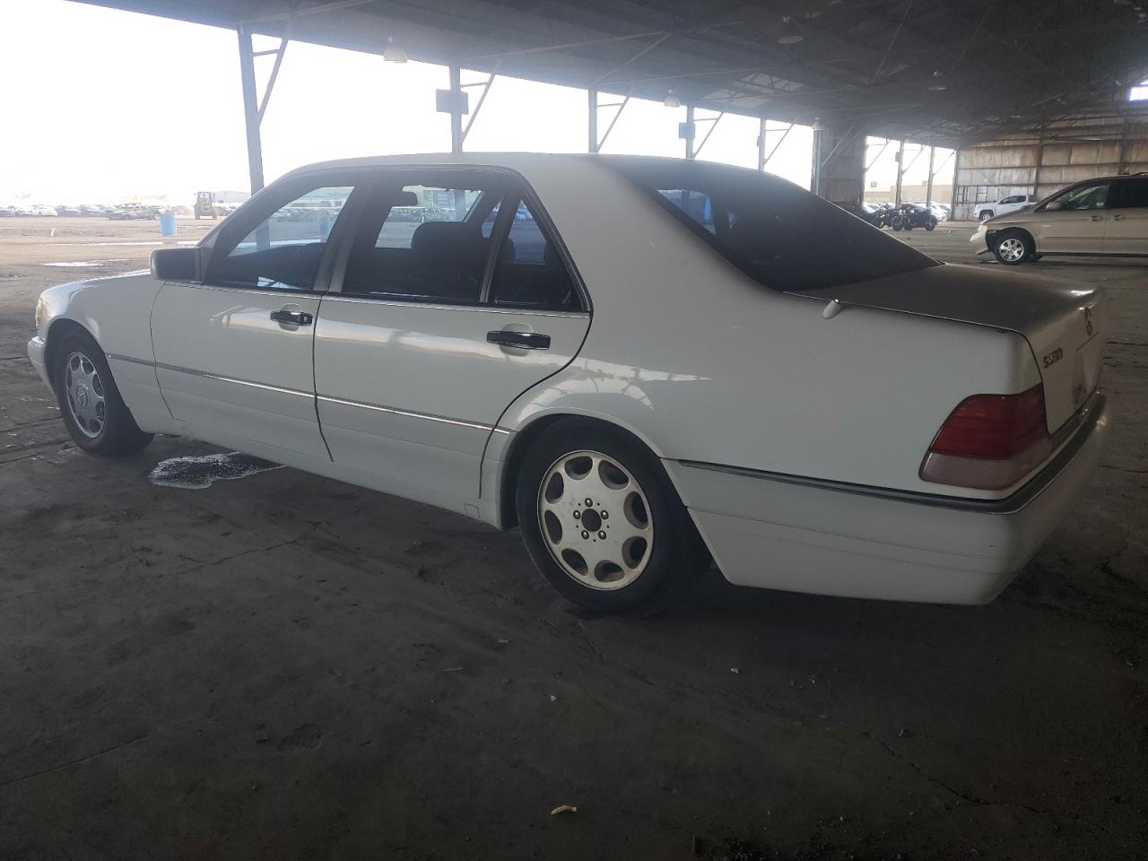 1995 Mercedes-benz S 500 White vin: WDBGA51E1SA206653